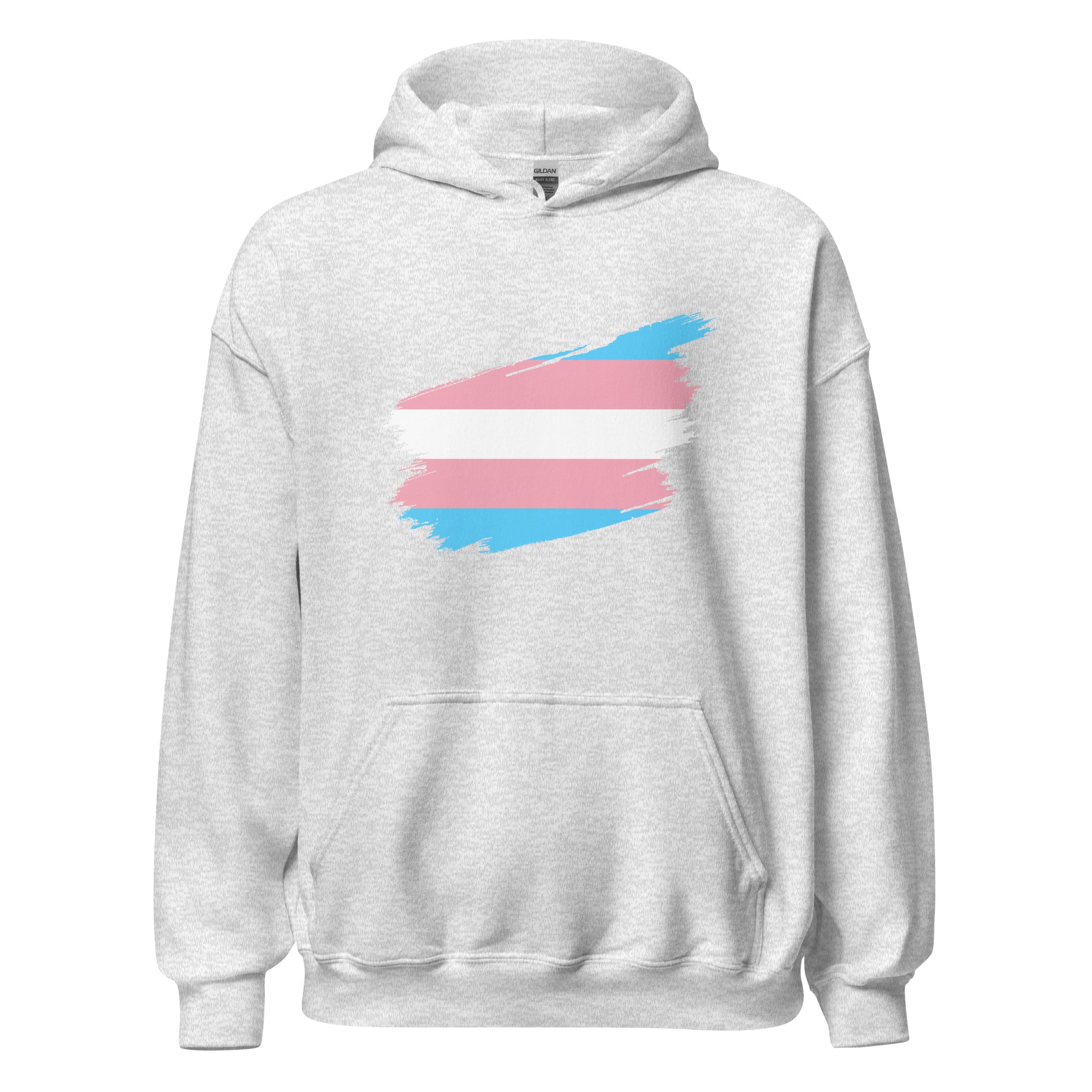 Unisex Hoodie Transgender Grunge Flag