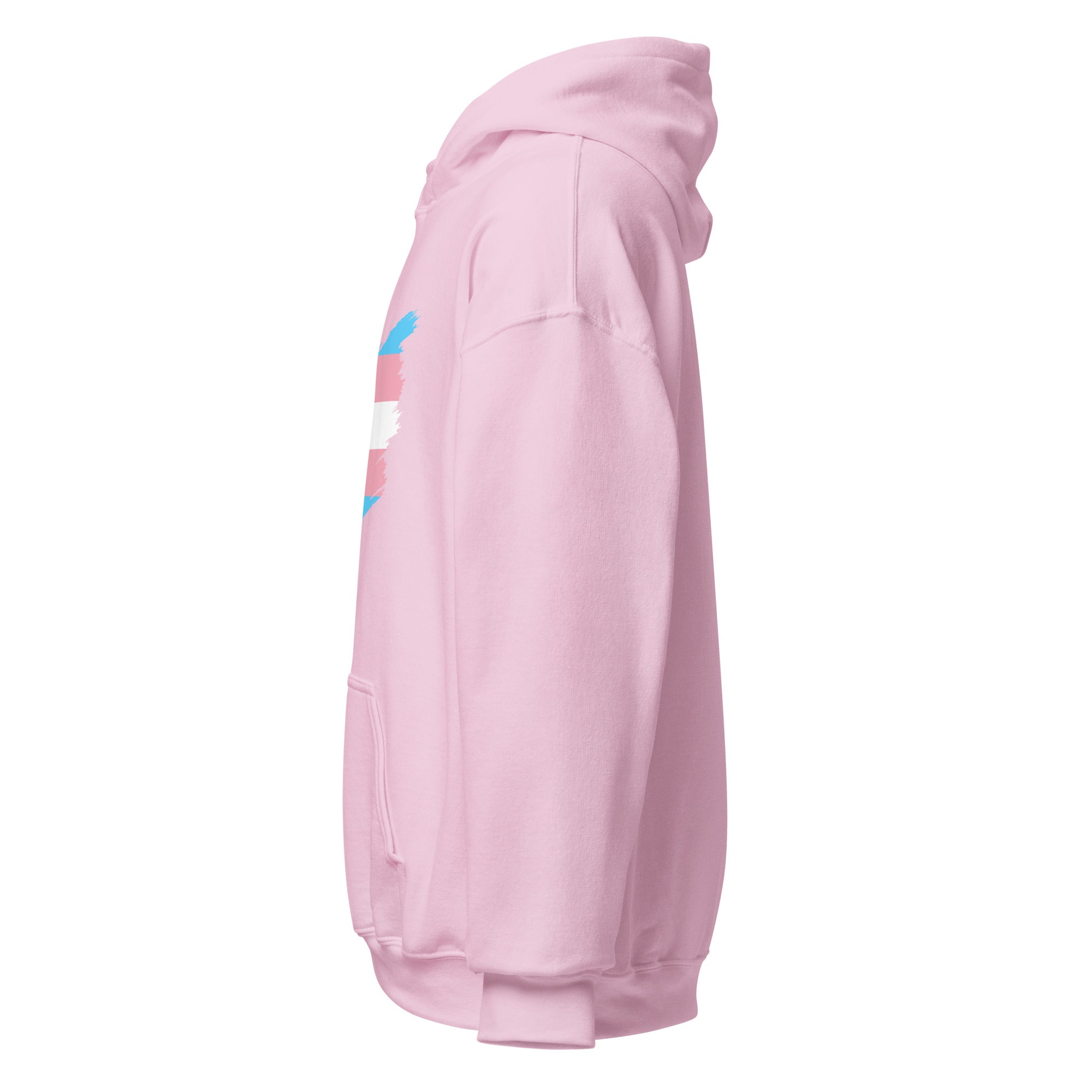 Unisex Hoodie Transgender Grunge Flag