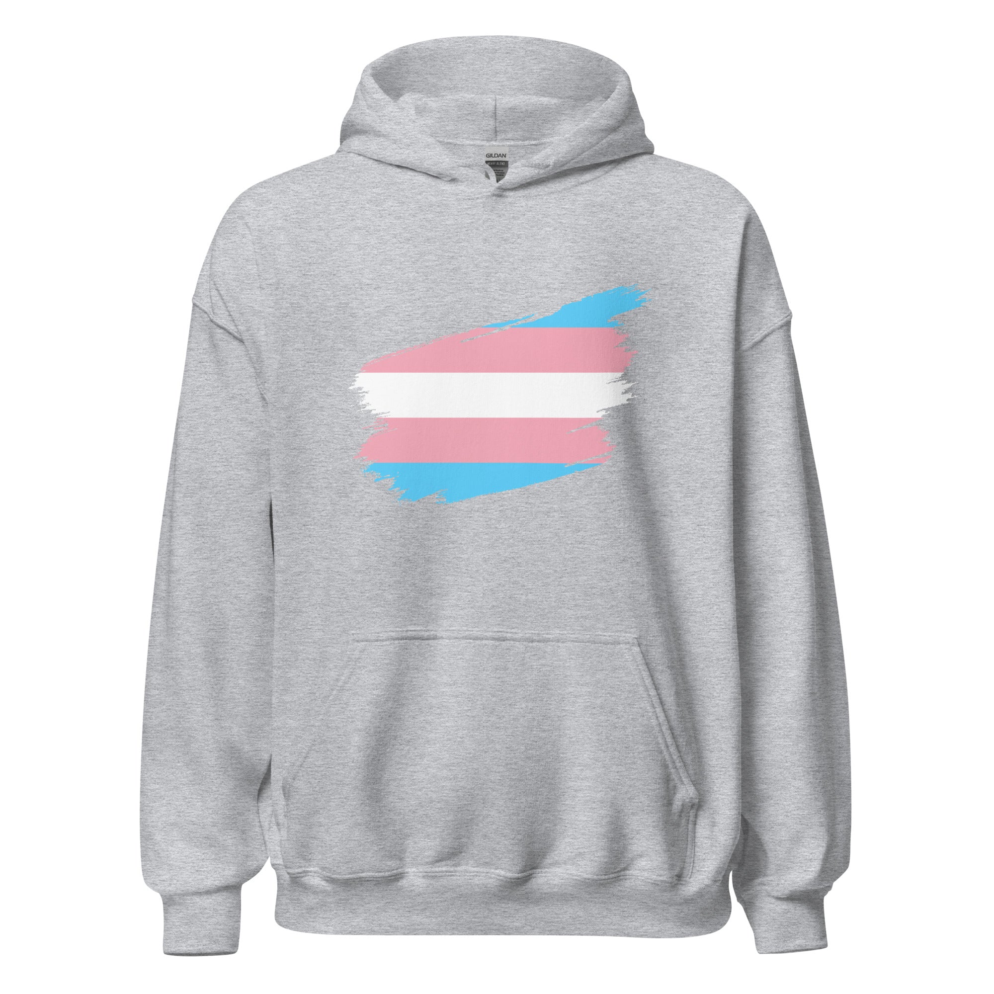 Unisex Hoodie Transgender Grunge Flag