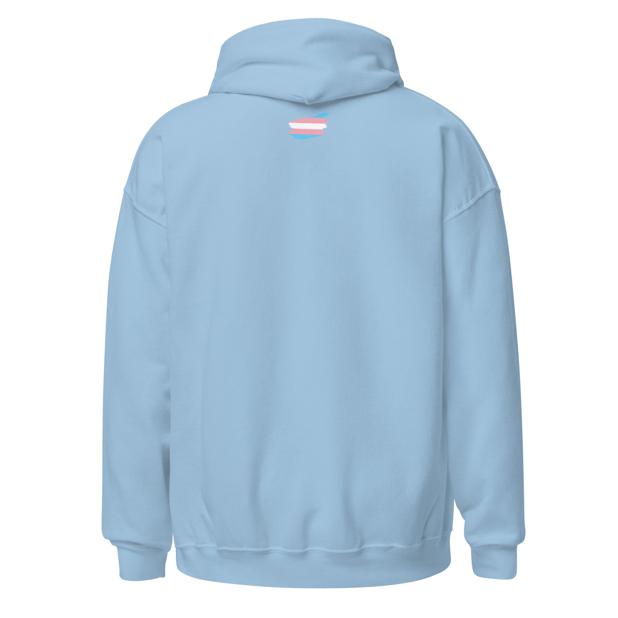 Unisex Hoodie Transgender Grunge Flag