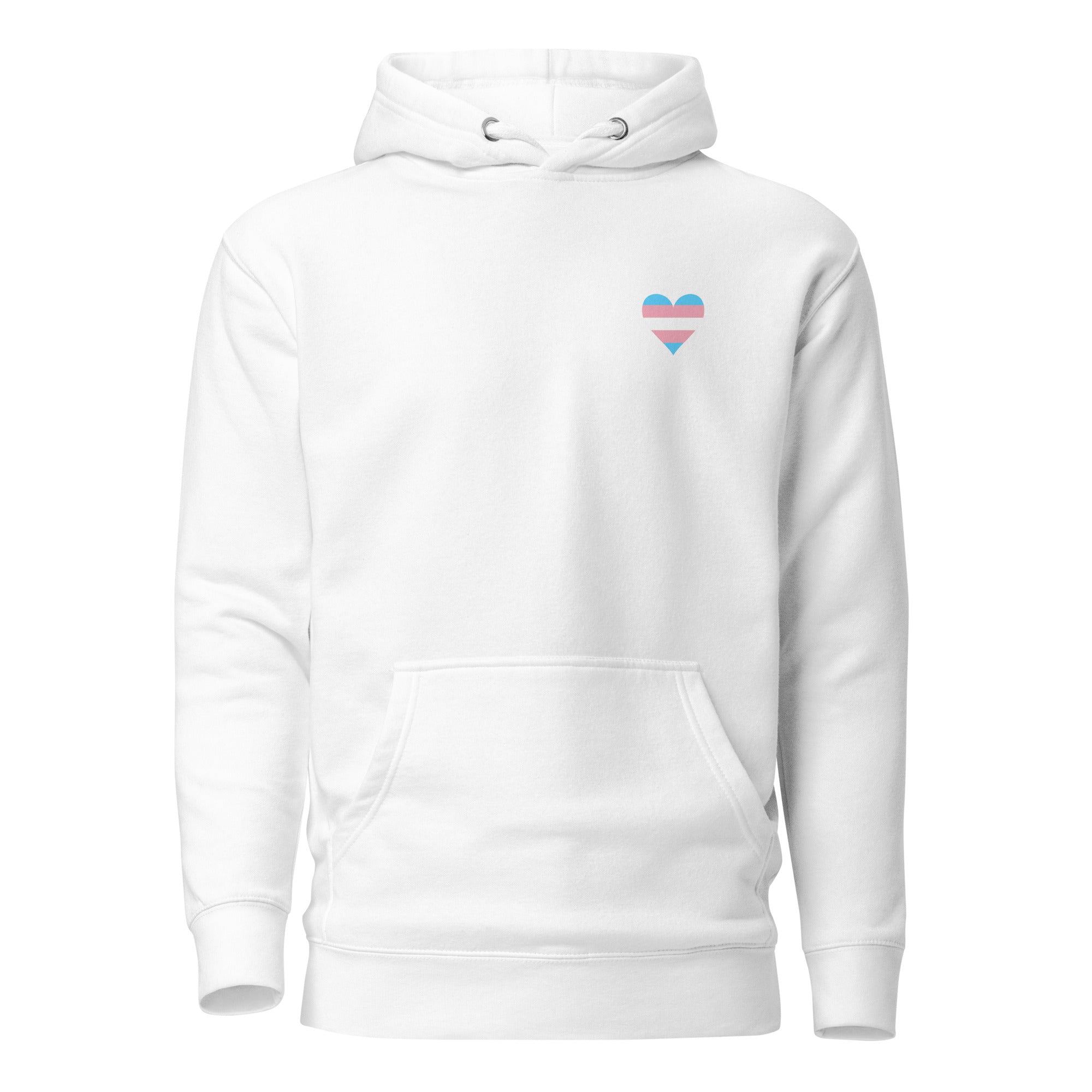 Unisex Hoodie Transgender Heart
