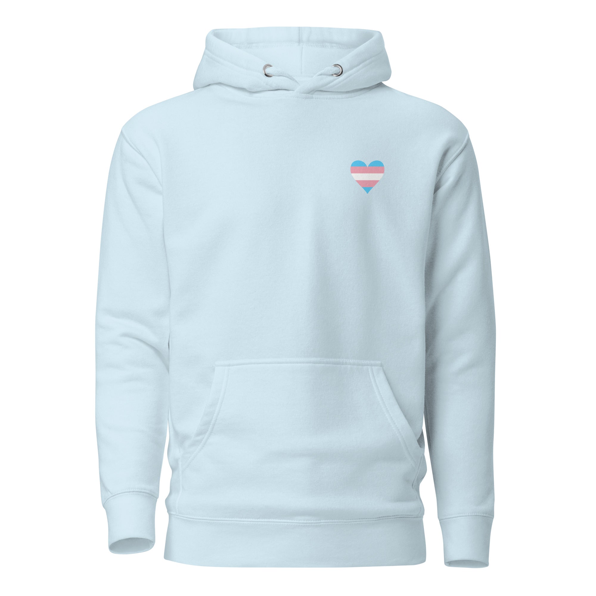 Unisex Hoodie Transgender Heart