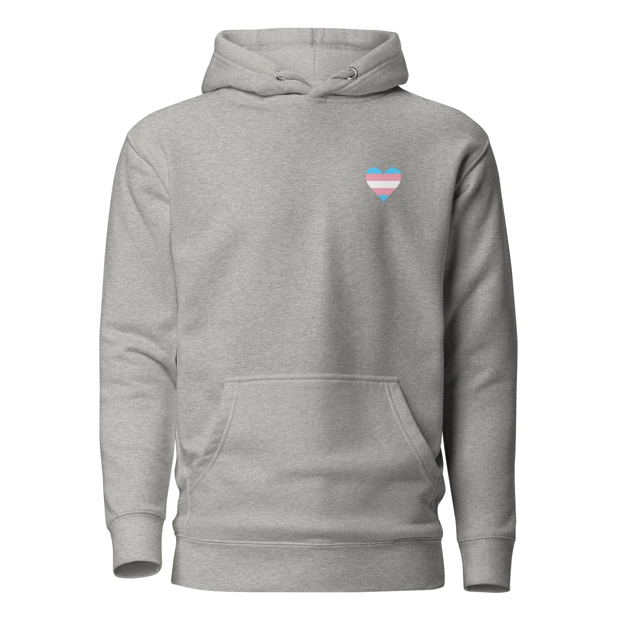 Unisex Hoodie Transgender Heart