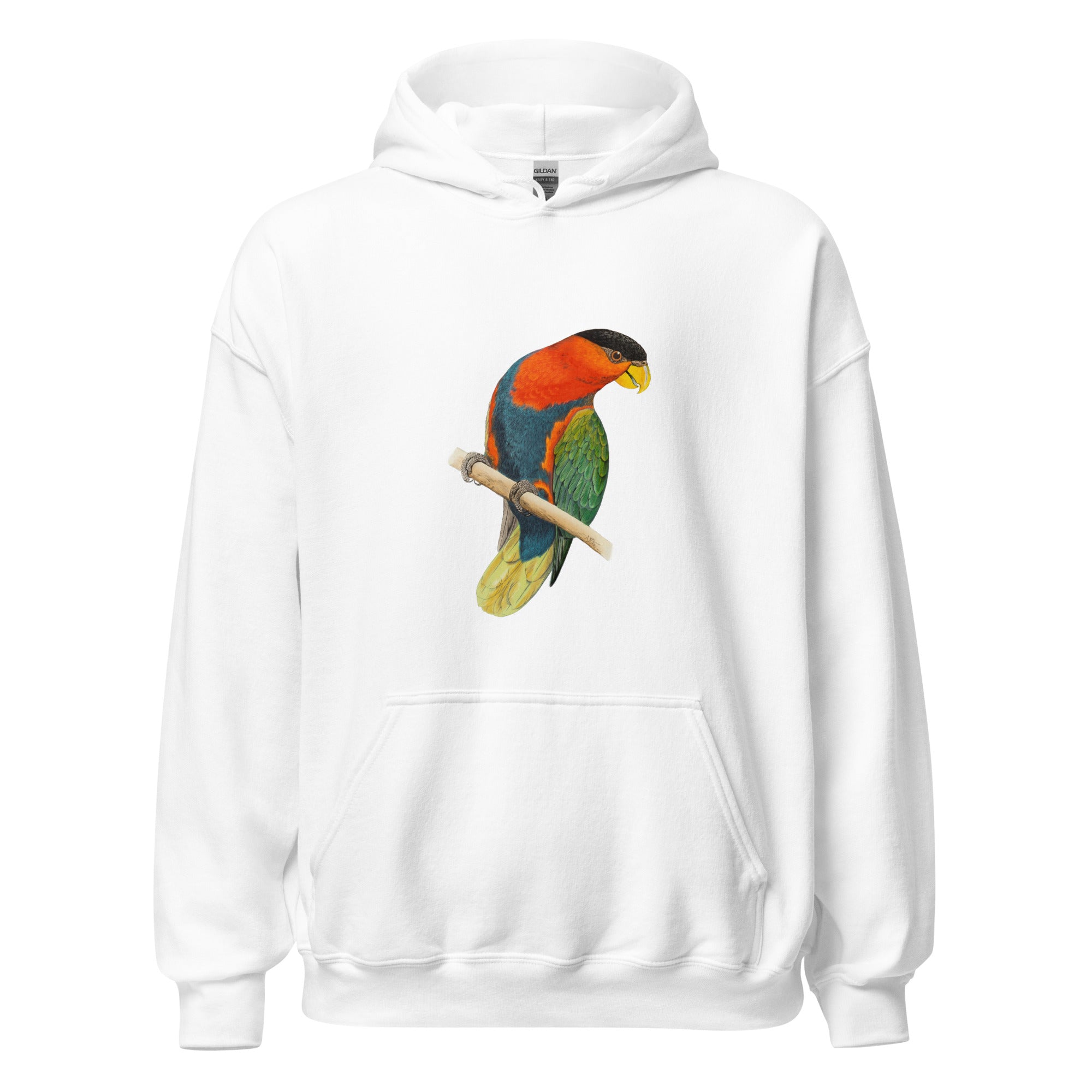 Unisex Hoodie Tri Coloured Capped Lory