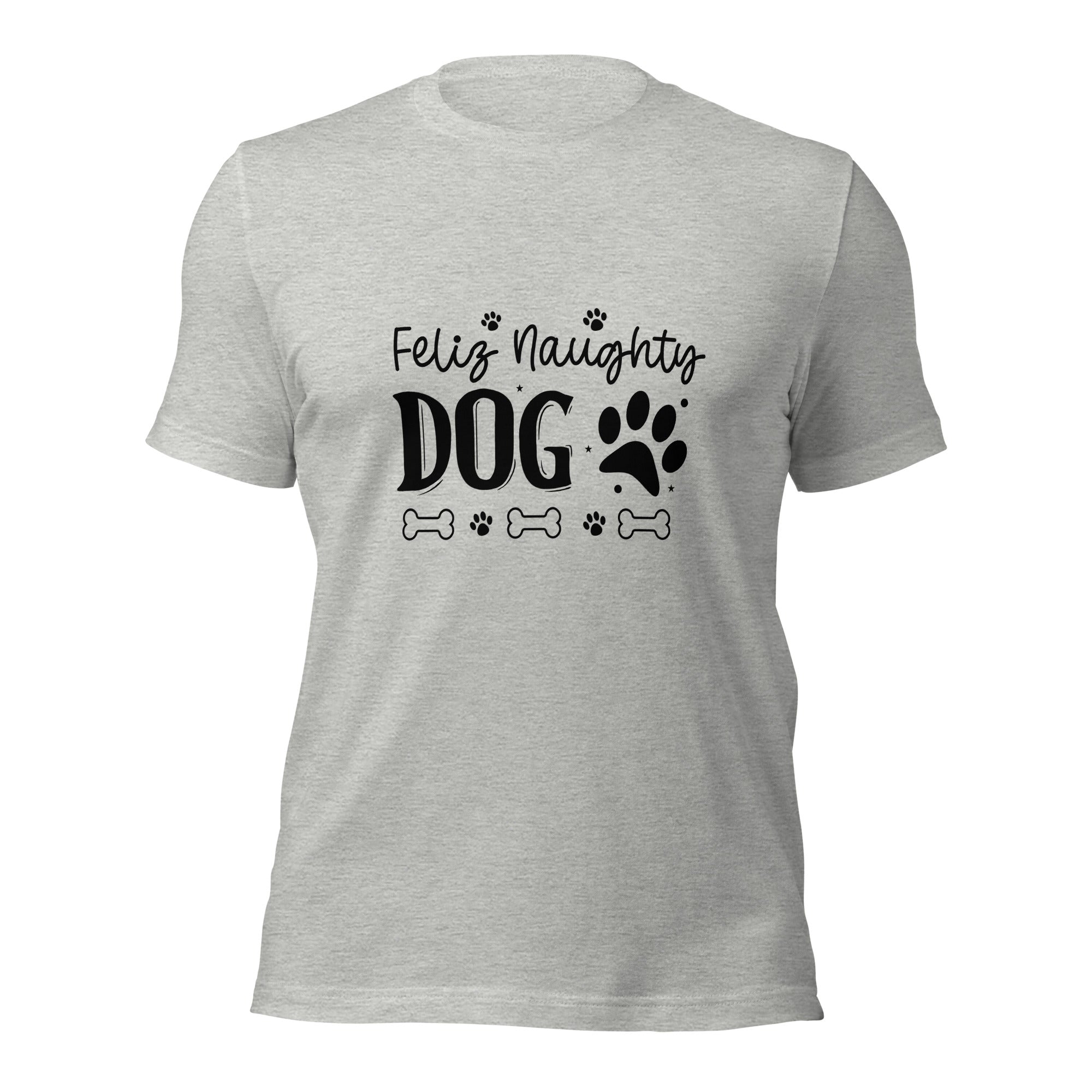 Unisex t shirt Feliz Naughty Dog