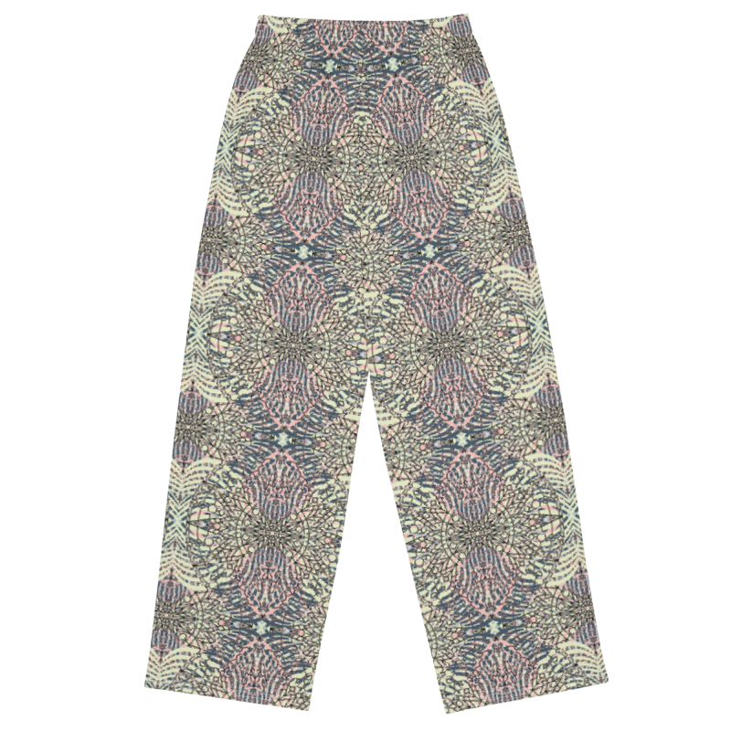 unisex wide leg pants Mandala chic I