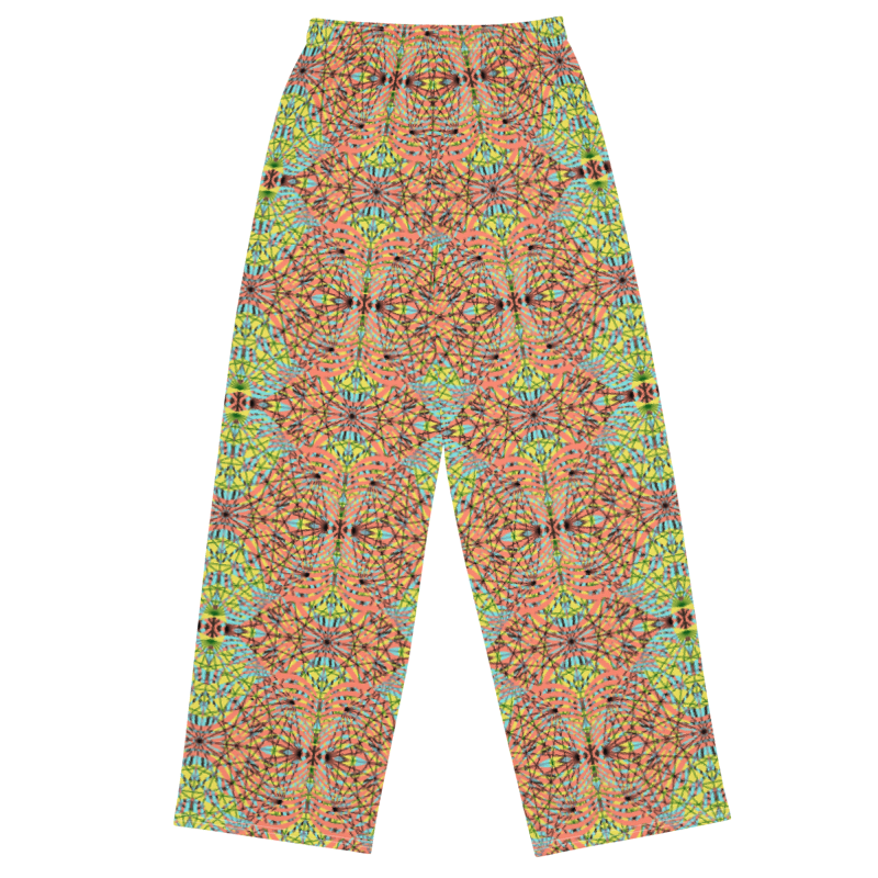 unisex wide leg pants Mandala chic II