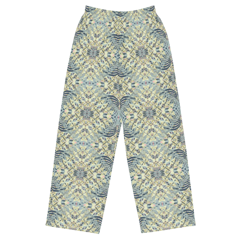 unisex wide leg pants Mandala chic III