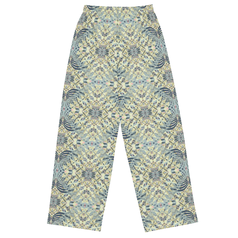 unisex wide leg pants Mandala chic III