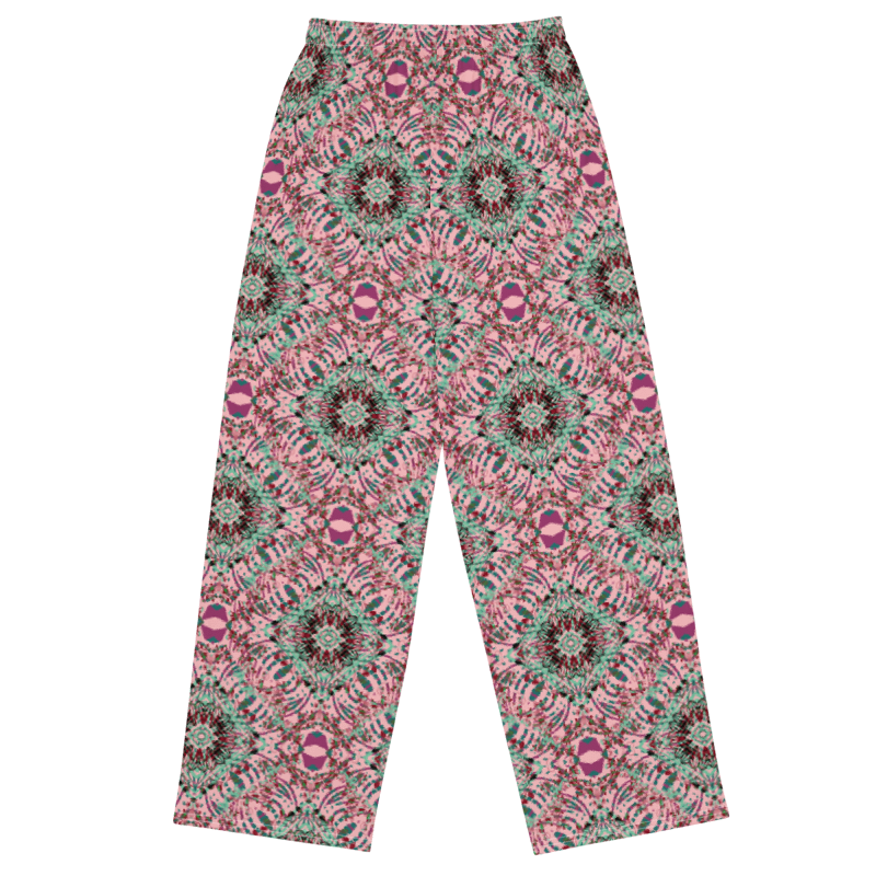 unisex wide leg pants Mandala chic IX