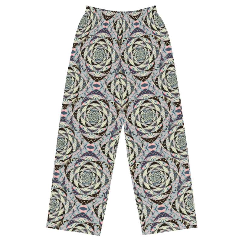 unisex wide leg pants Mandala chic V