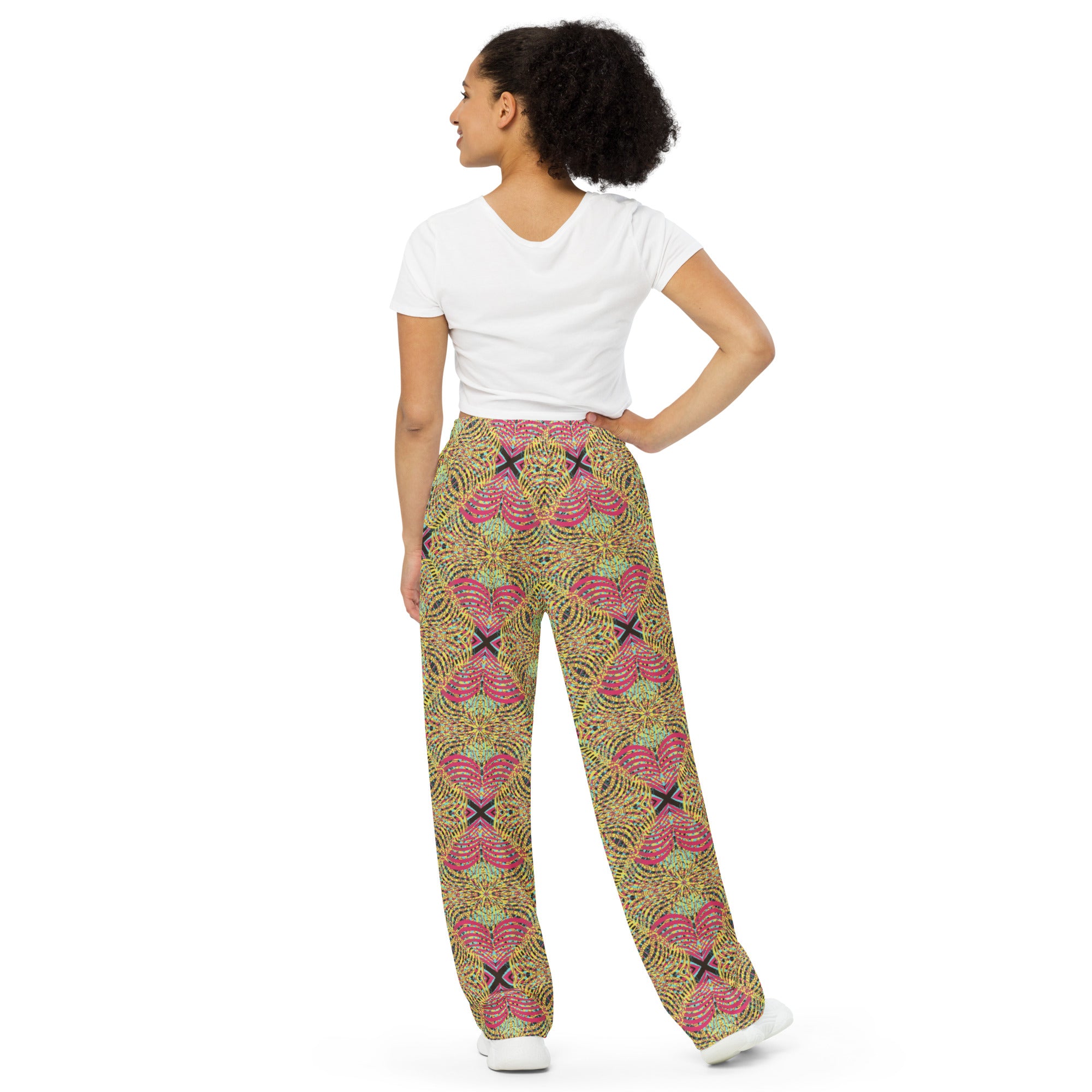 unisex wide leg pants Mandala chic VI