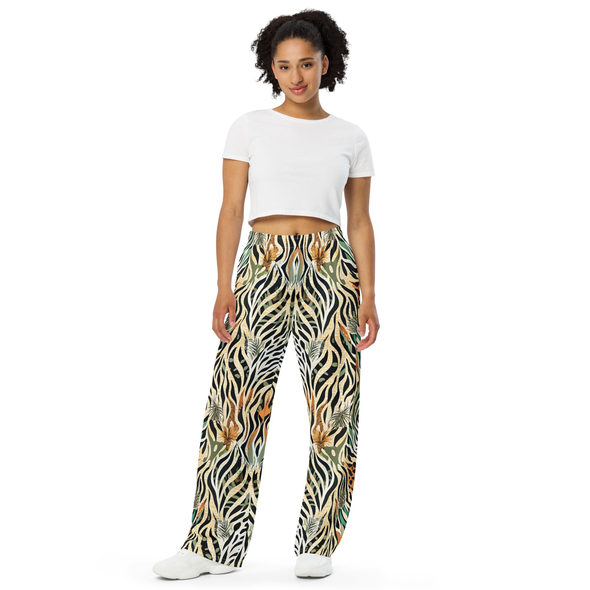 unisex wide leg pants Nature Design I