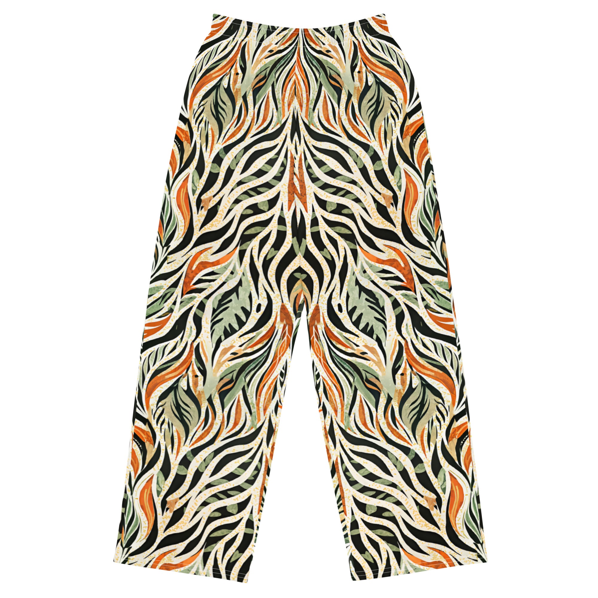 unisex wide leg pants Nature Design III