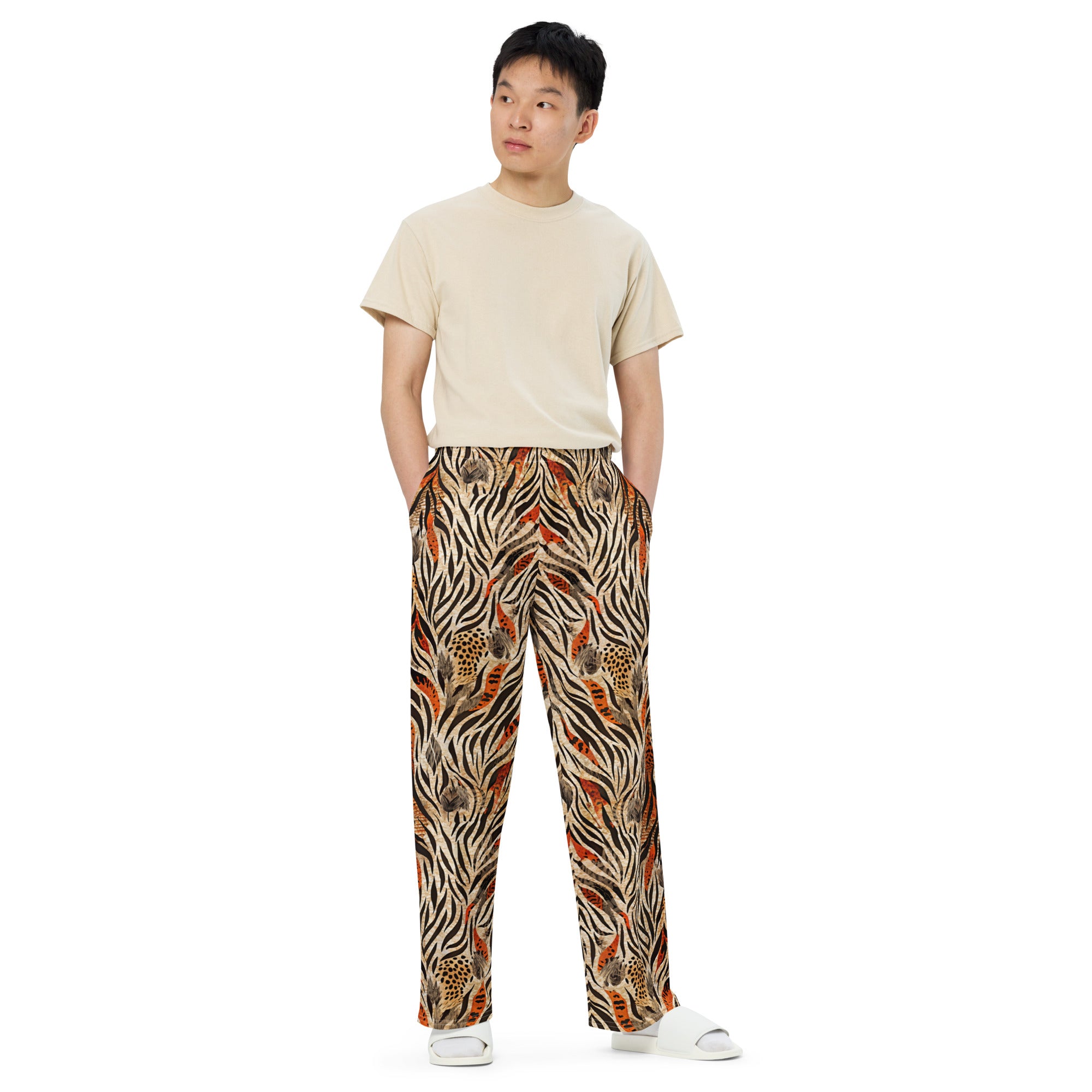 unisex wide leg pants Nature Design IV
