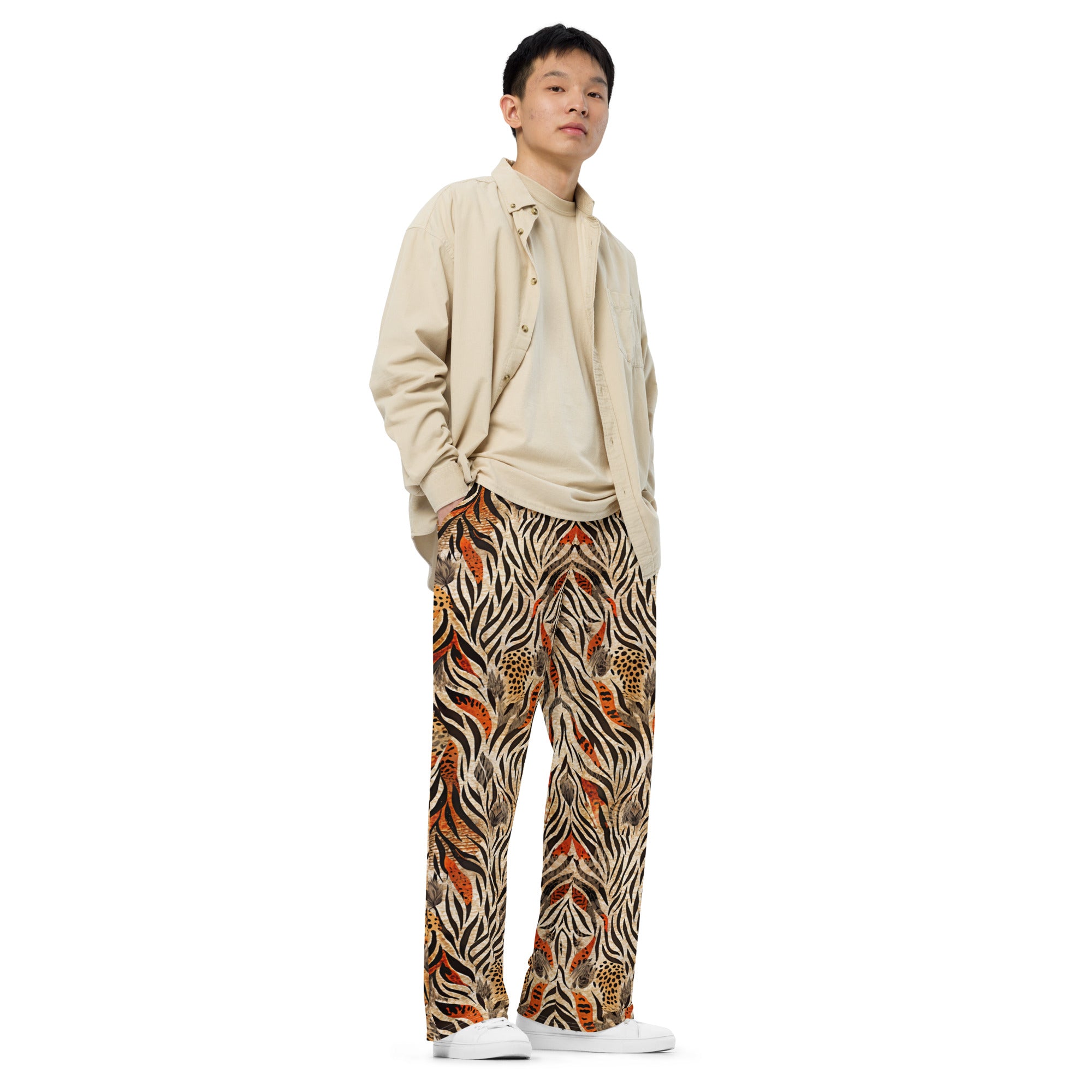 unisex wide leg pants Nature Design IV