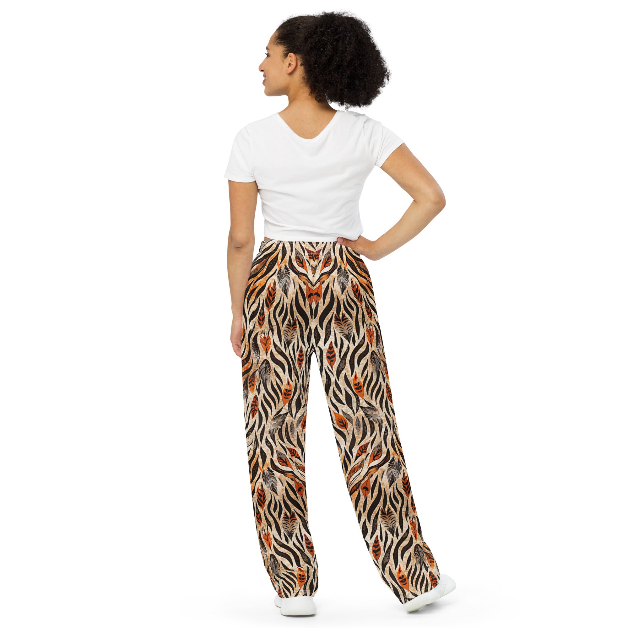 unisex wide leg pants Nature Design V
