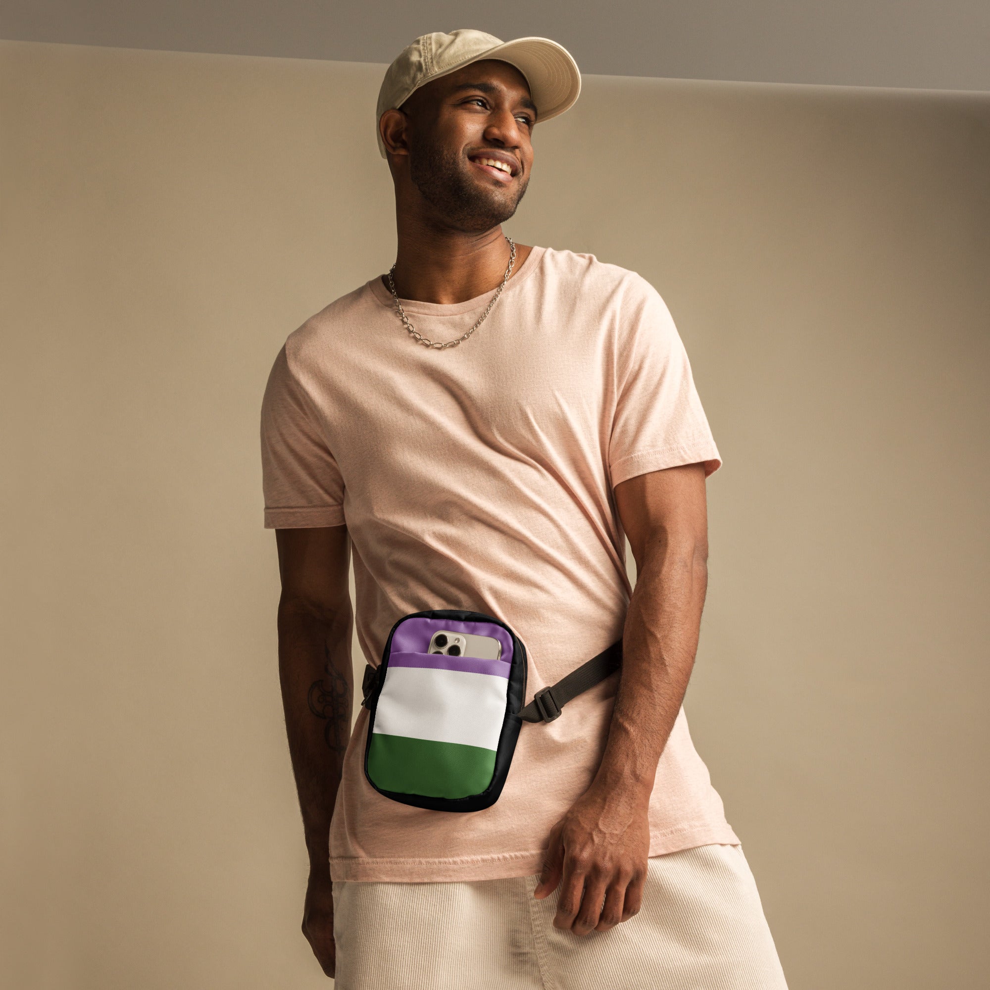 Utility crossbody bag Genderqueer