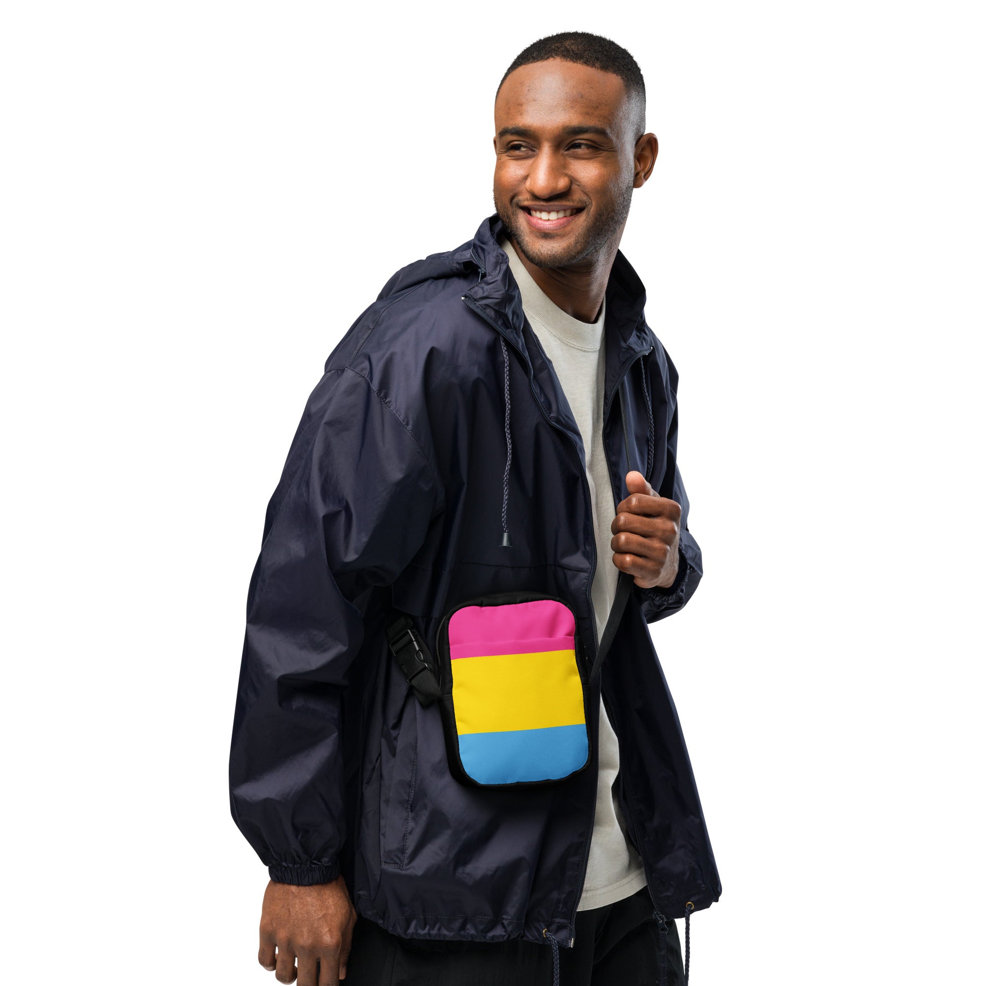 Utility crossbody bag Pansexual