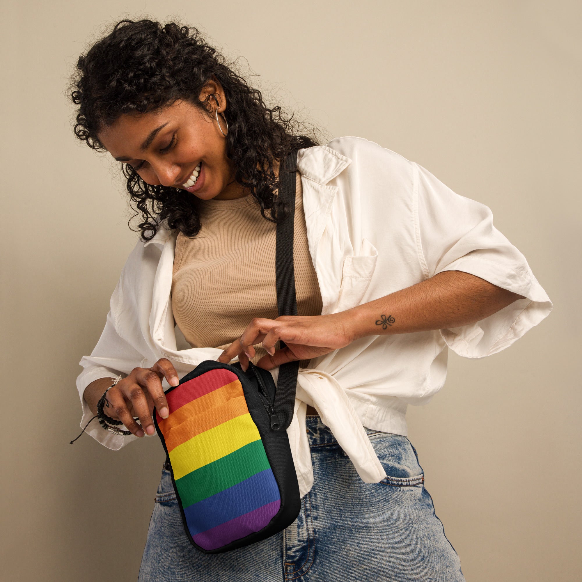 Utility crossbody bag Pride Rainbow