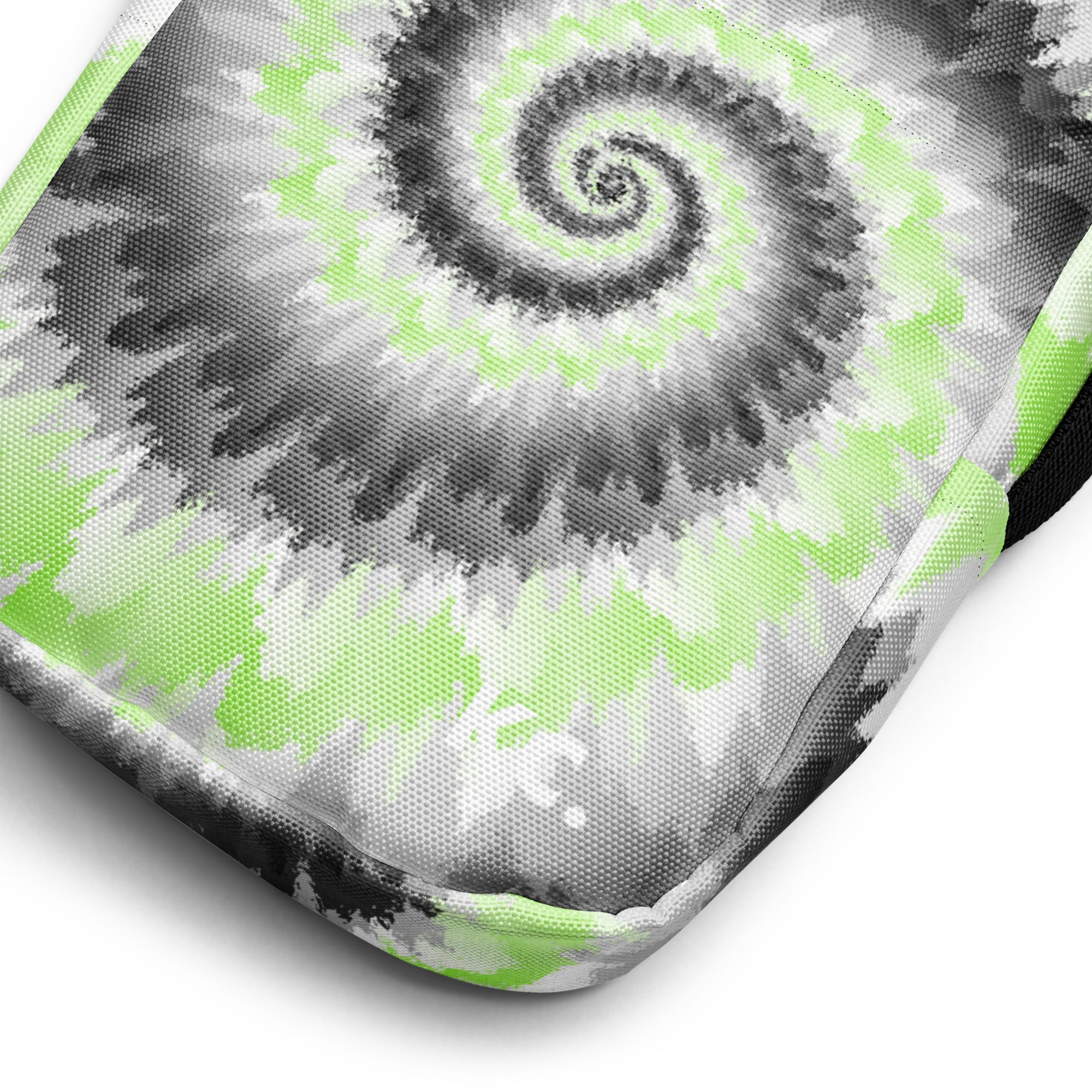 Utility crossbody bag Tie Dye Spiral Agender