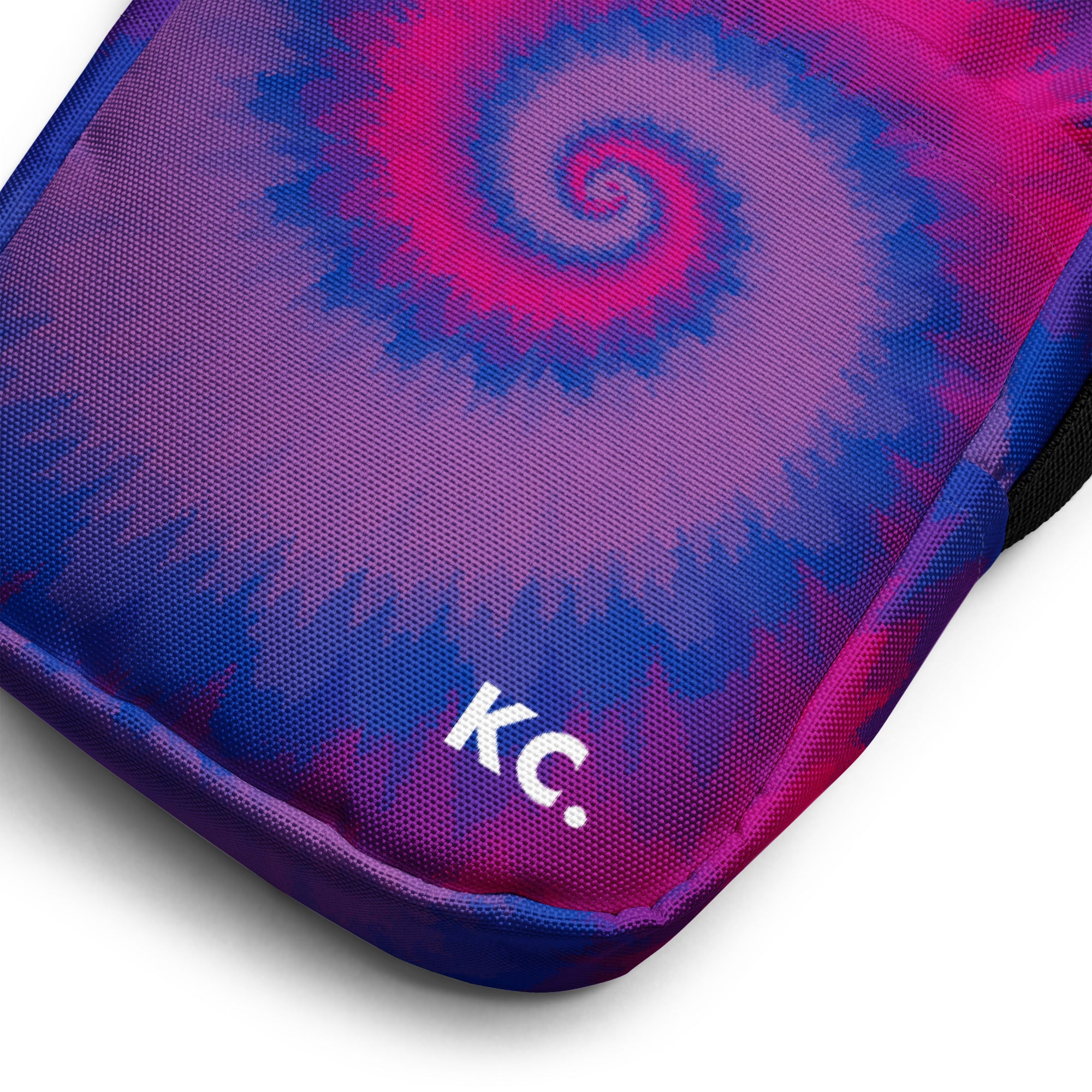 Utility crossbody bag Tie Dye Spiral Bisexual
