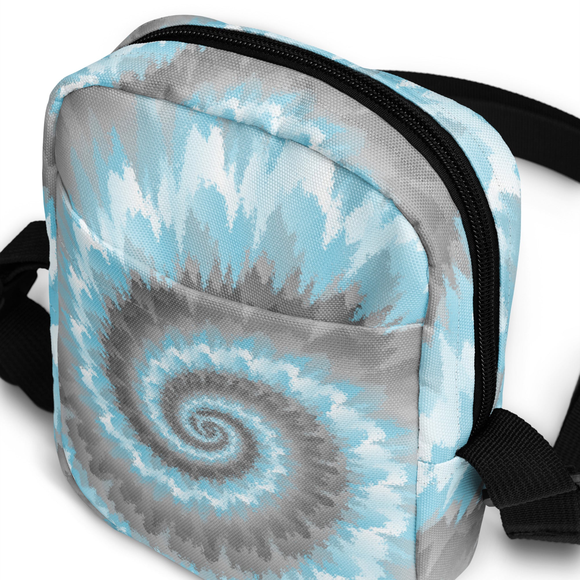 Utility crossbody bag Tie Dye Spiral Demiboy