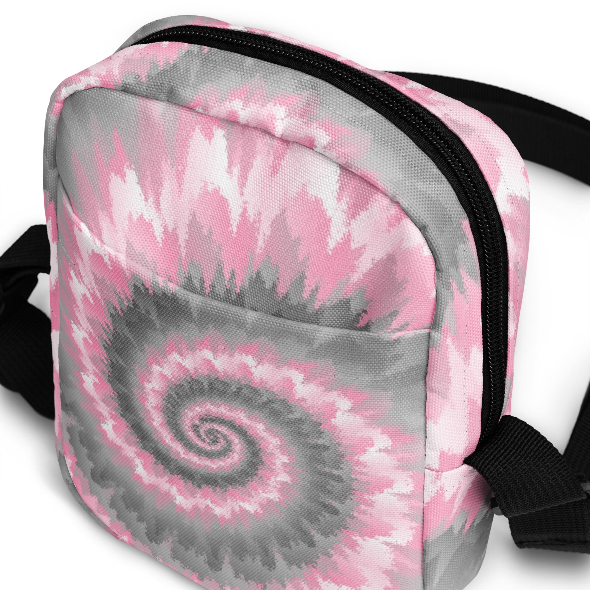 Utility crossbody bag Tie Dye Spiral Demigirl