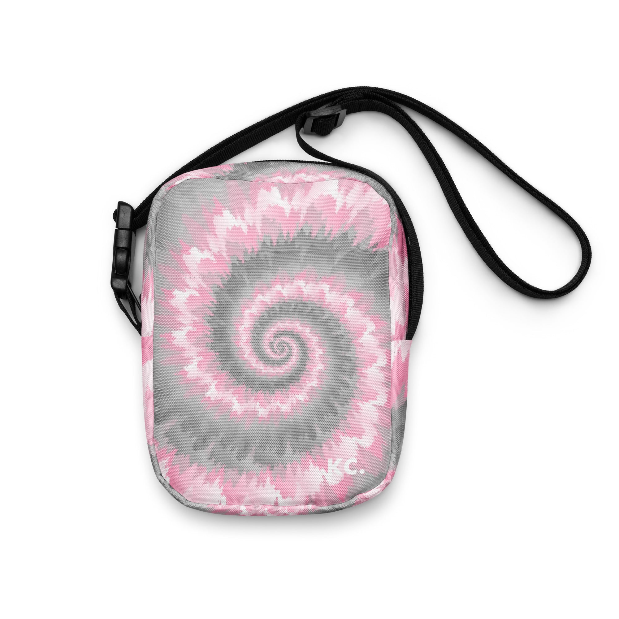 Utility crossbody bag Tie Dye Spiral Demigirl