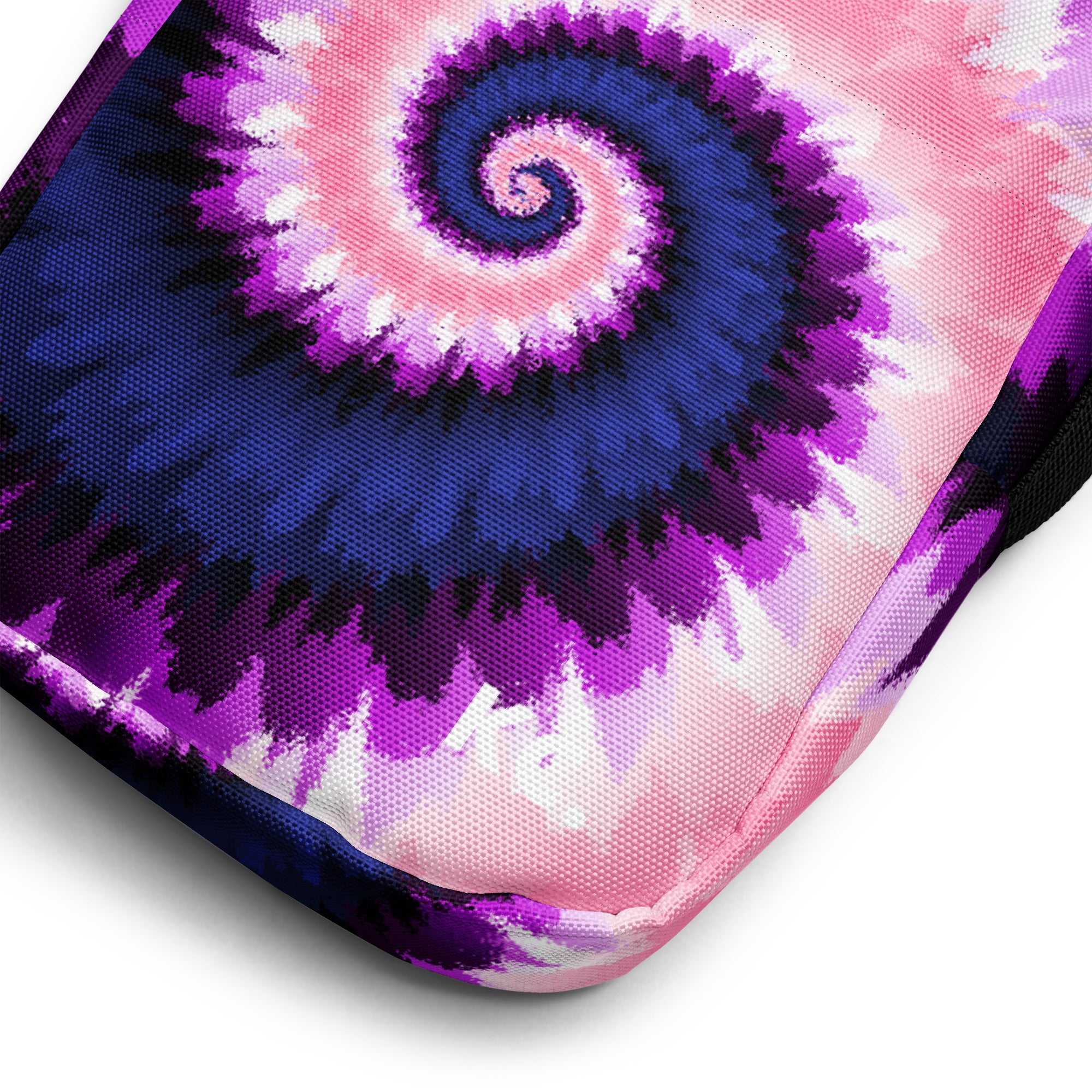 Utility crossbody bag Tie Dye Spiral Genderfluid