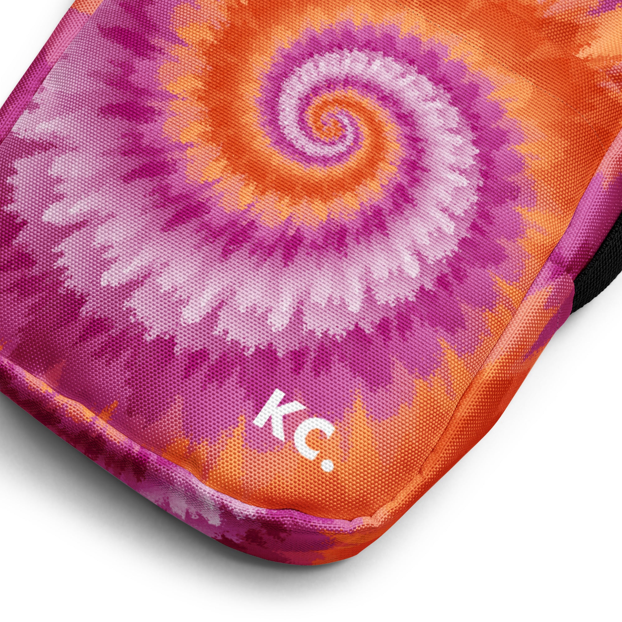 Utility crossbody bag Tie Dye Spiral Lesbian