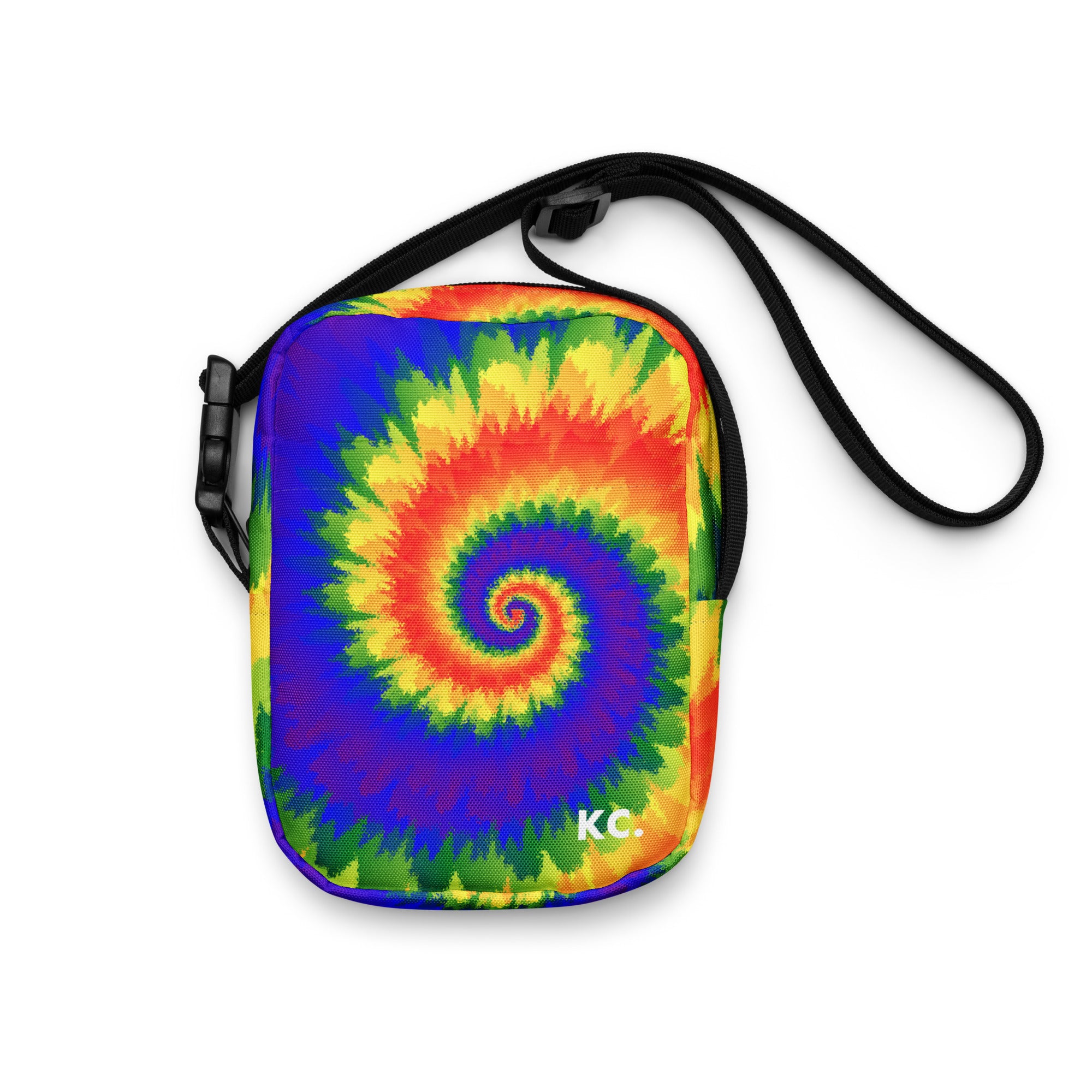 Utility crossbody bag Tie Dye Spiral LGBTQ