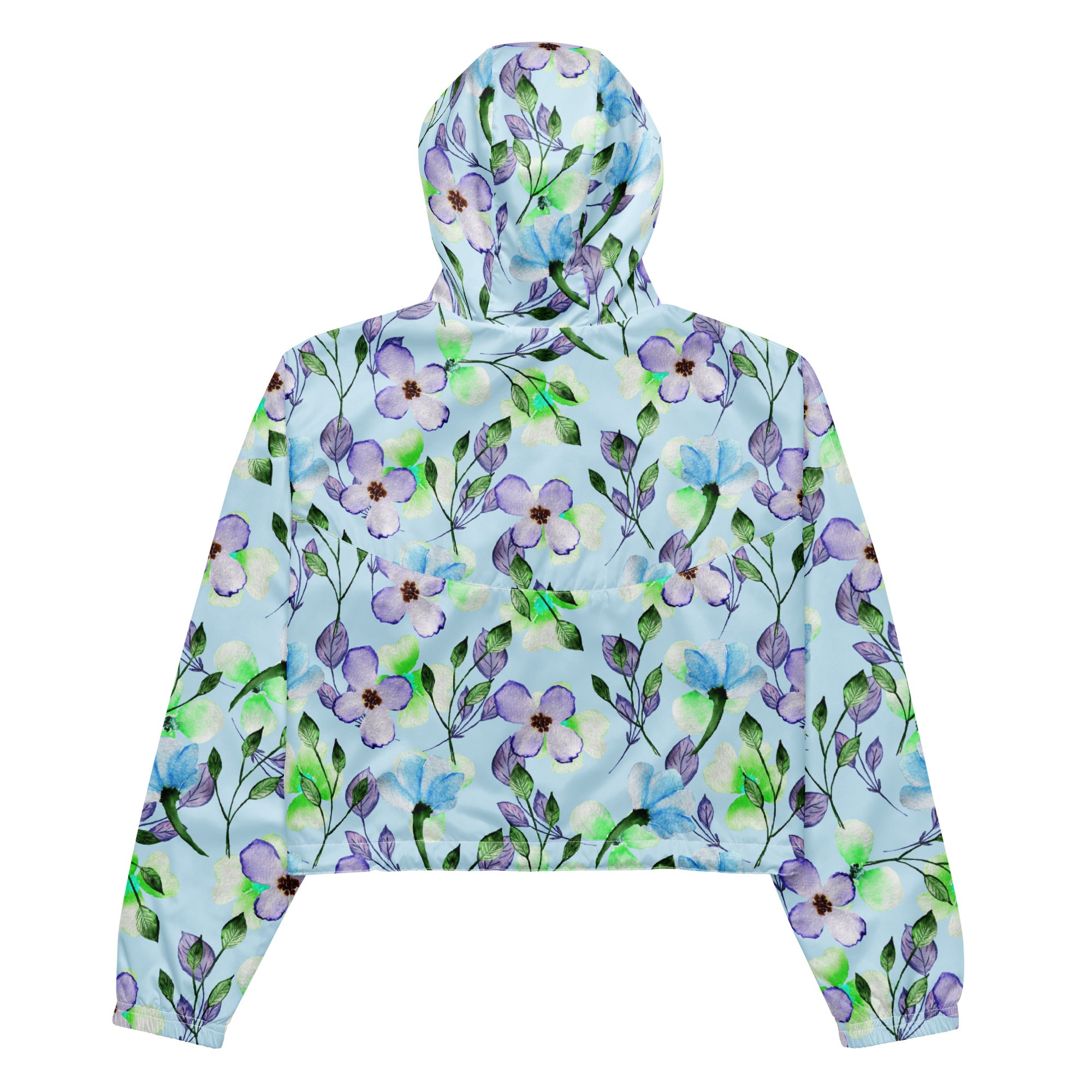 Women’s cropped windbreaker Floral III