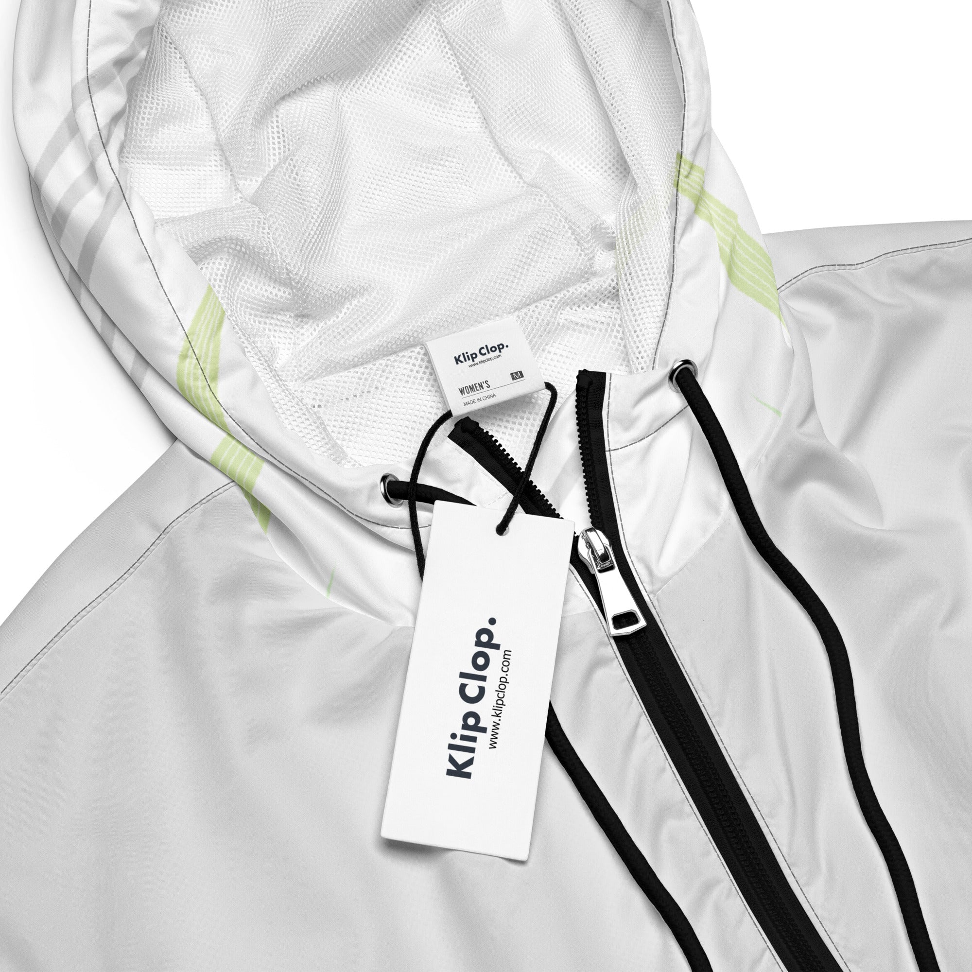 Women’s cropped windbreaker Geometric I