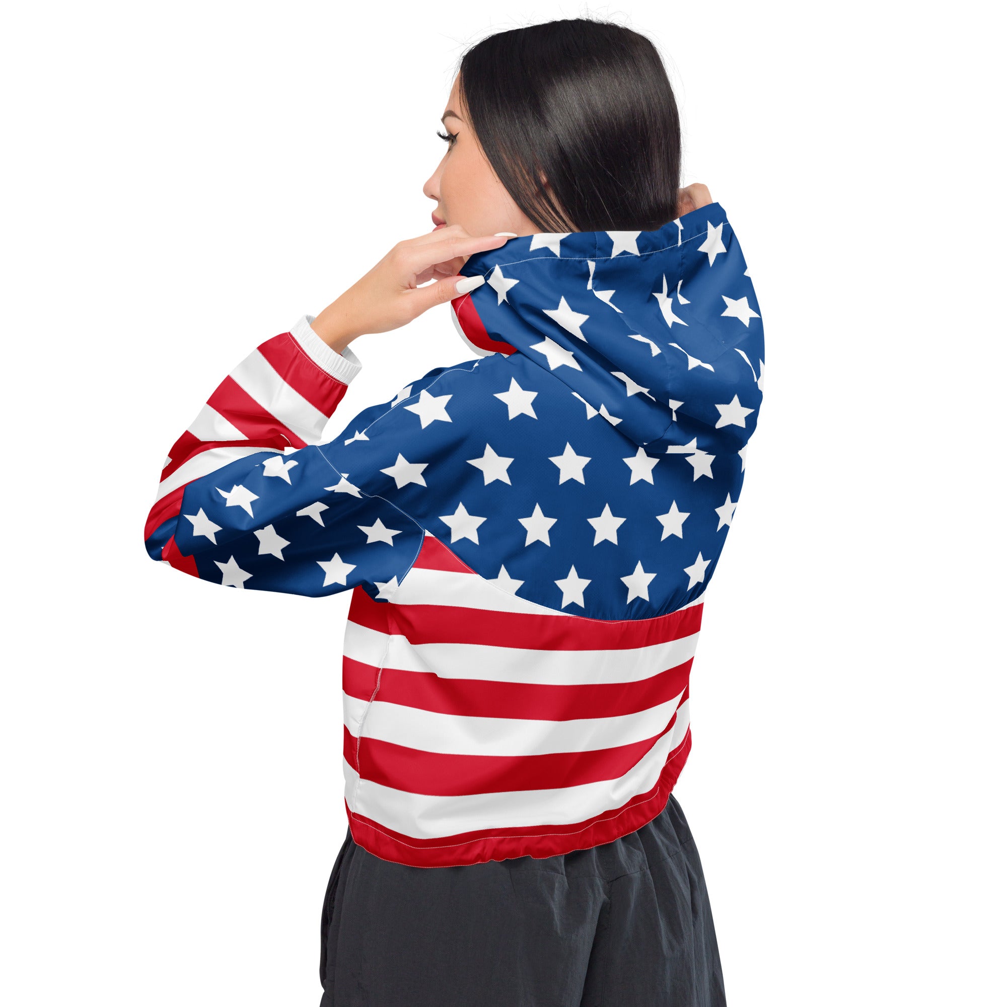 Women’s cropped windbreaker USA