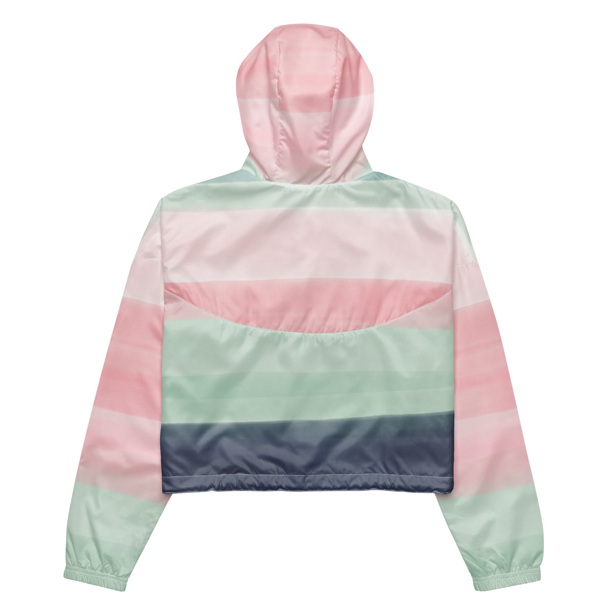 Women’s cropped windbreaker Watercolor I