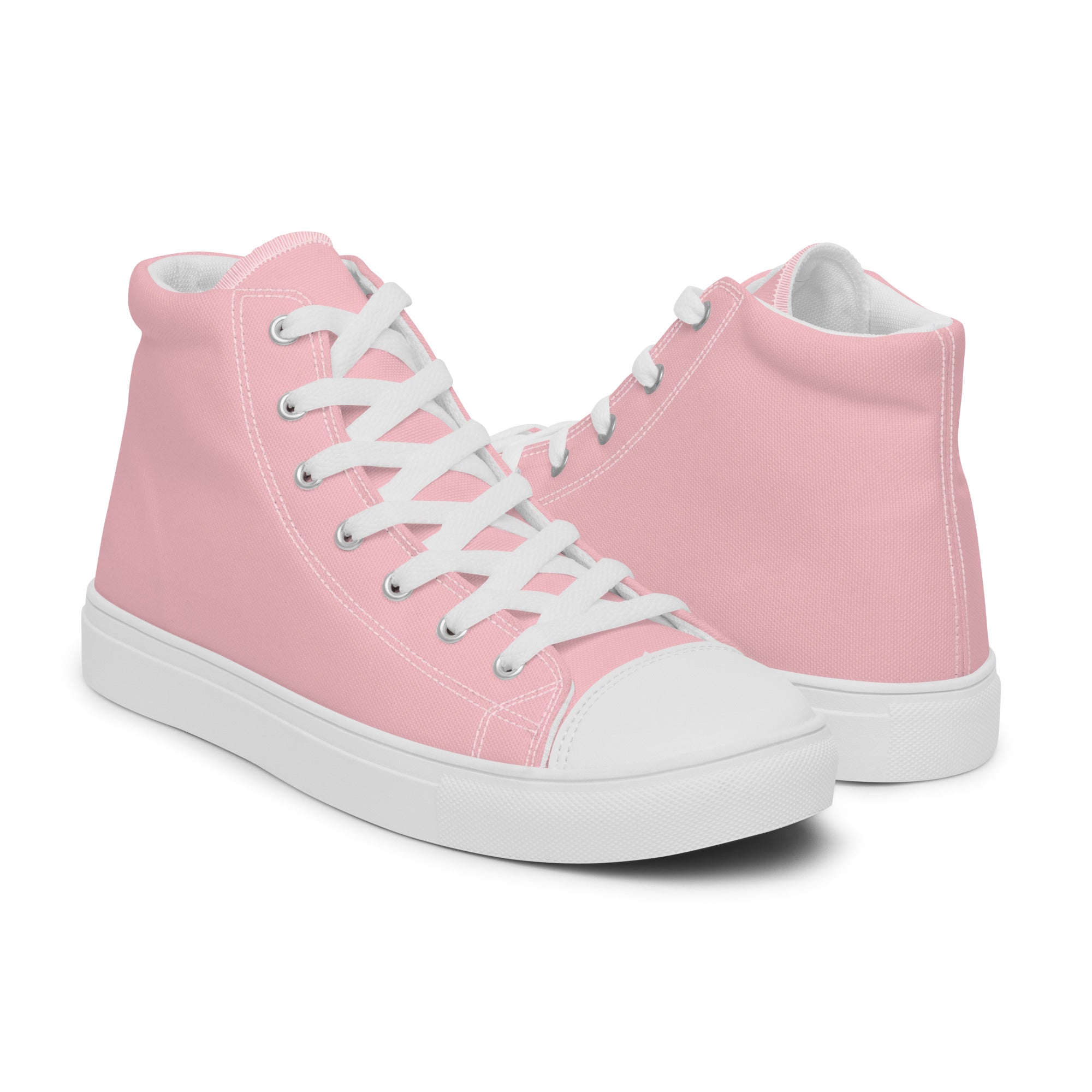 Women’s high top canvas shoes Pink