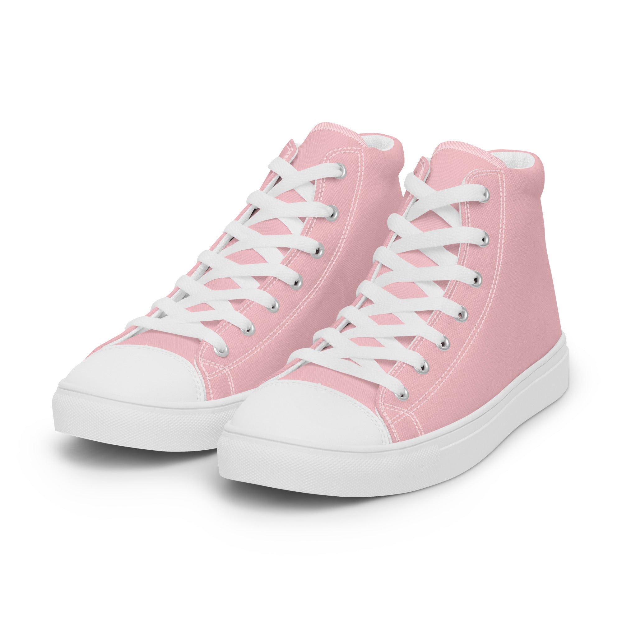 Women’s high top canvas shoes Pink