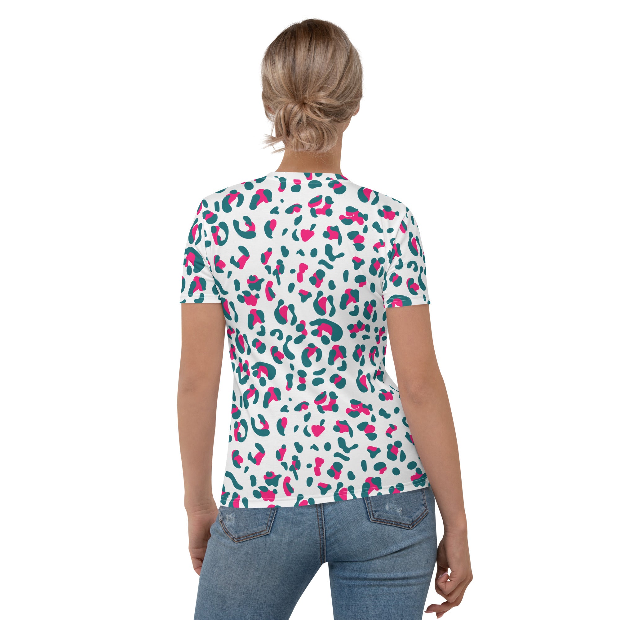 Women's T shirt Leopard skin I