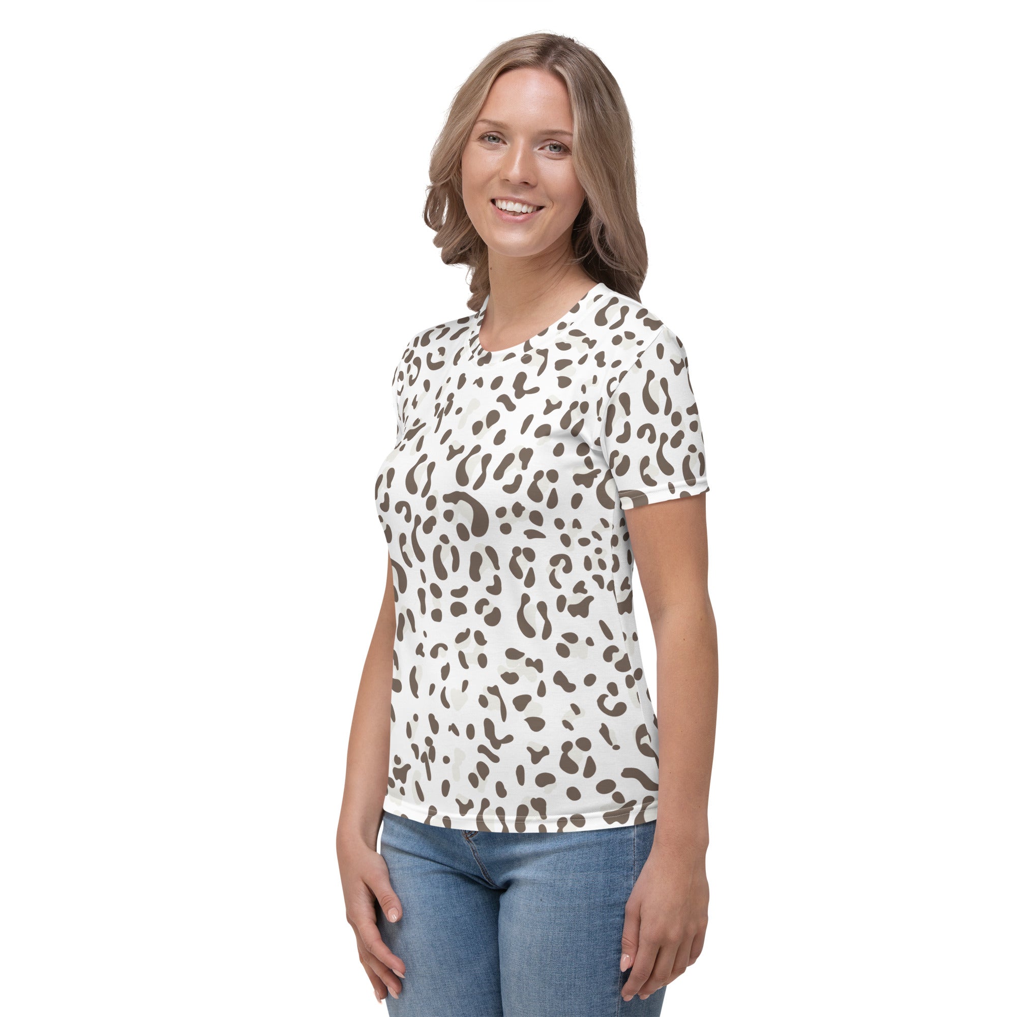 Women's T shirt Leopard Skin I