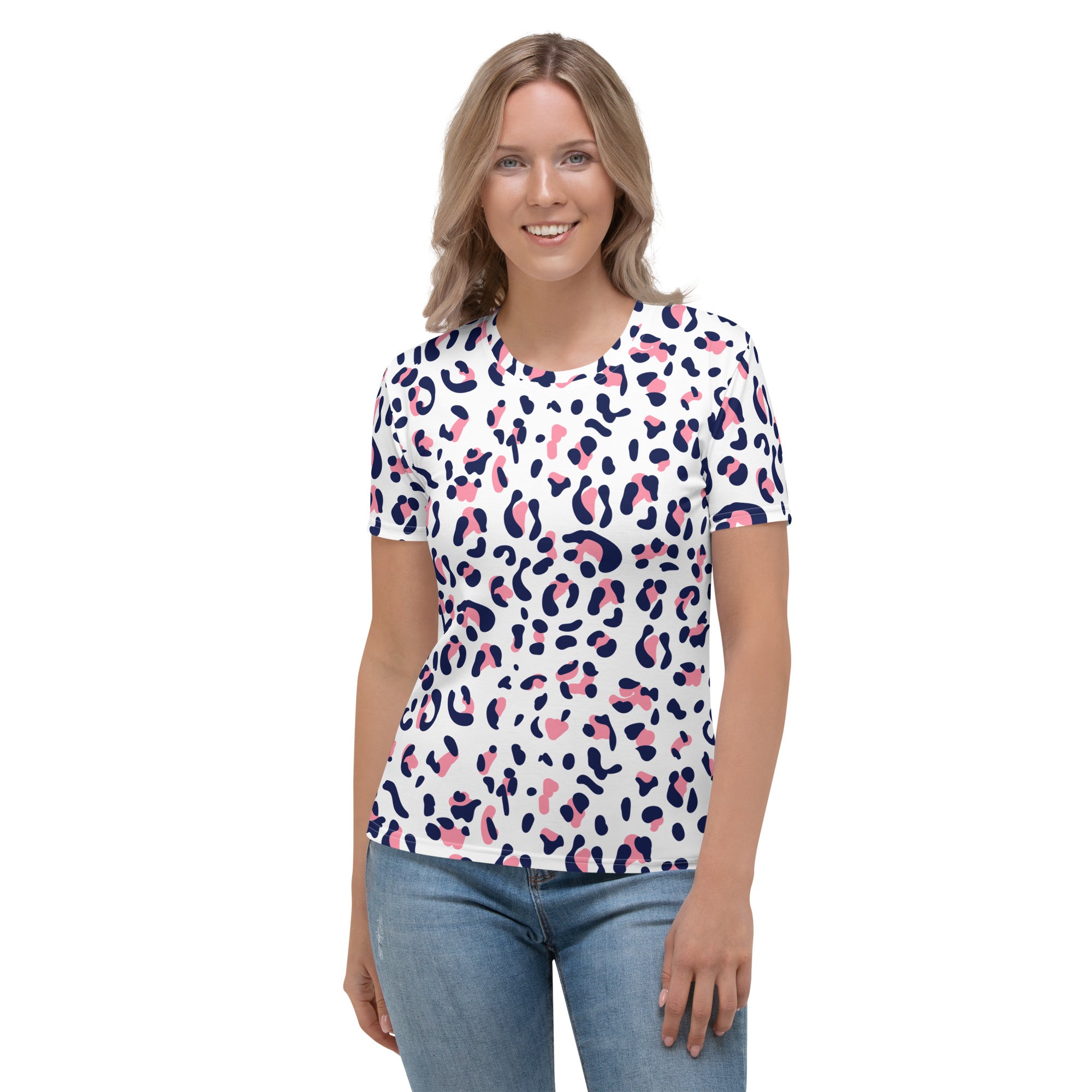 Women's T shirt Leopard skin II