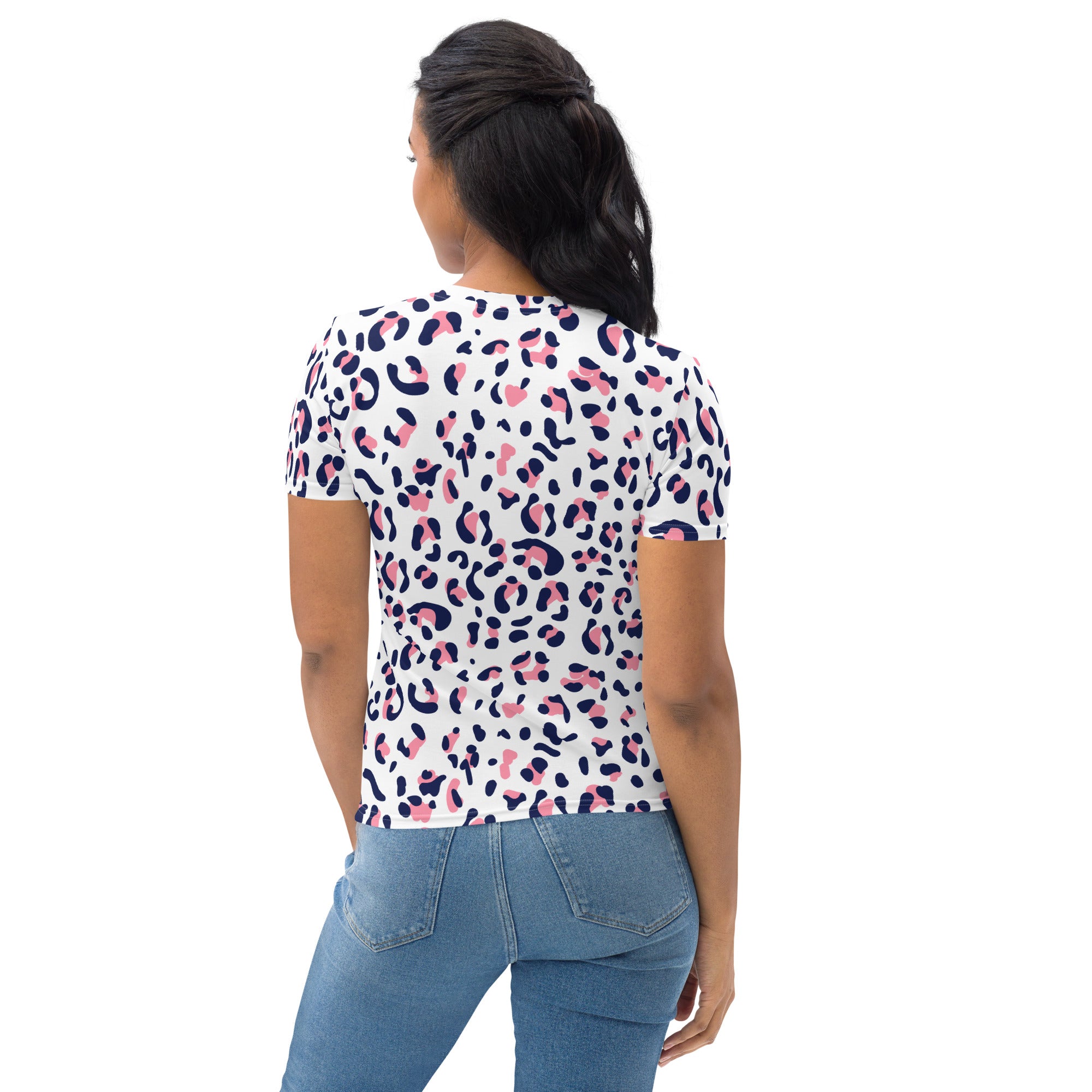 Women's T shirt Leopard skin II