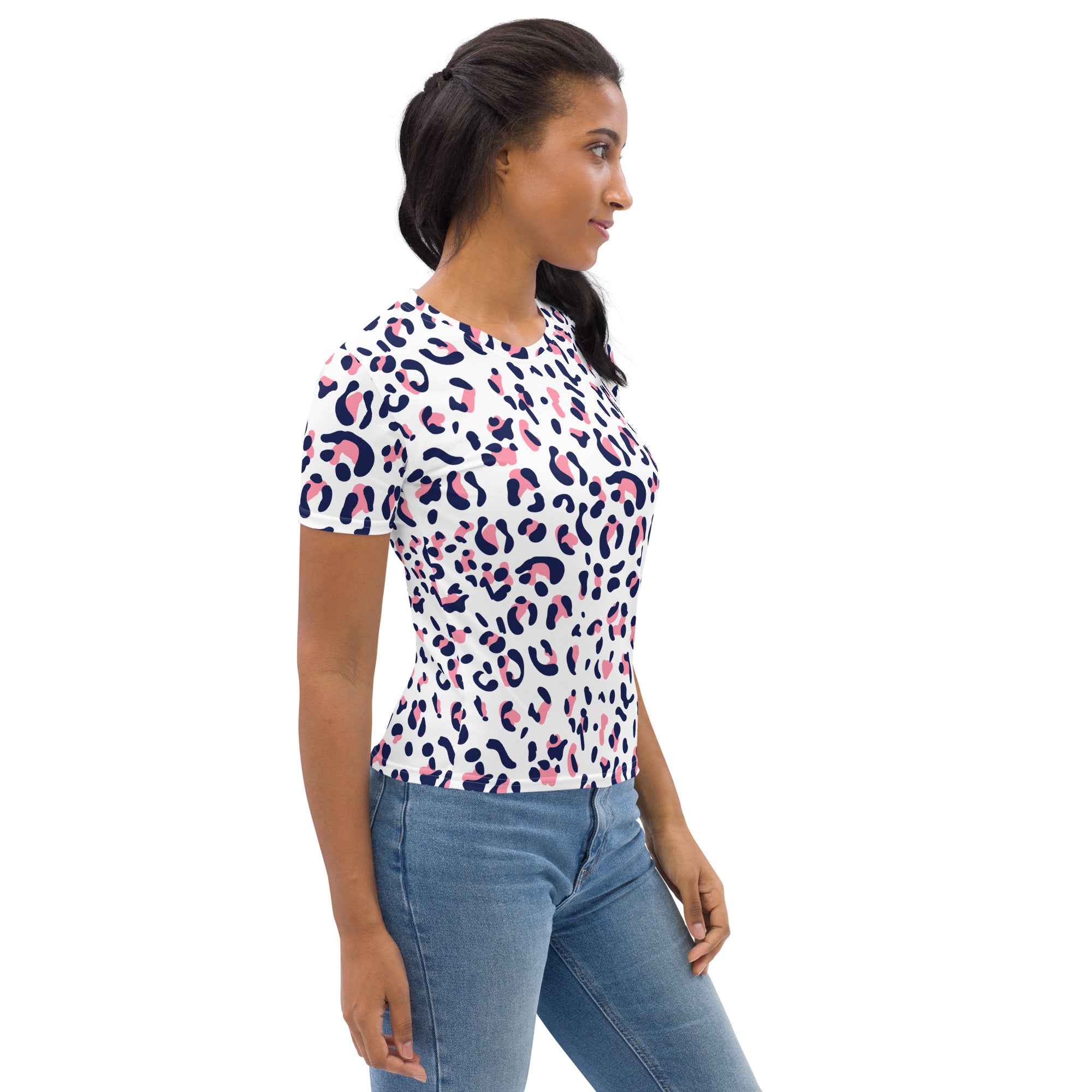 Women's T shirt Leopard skin II