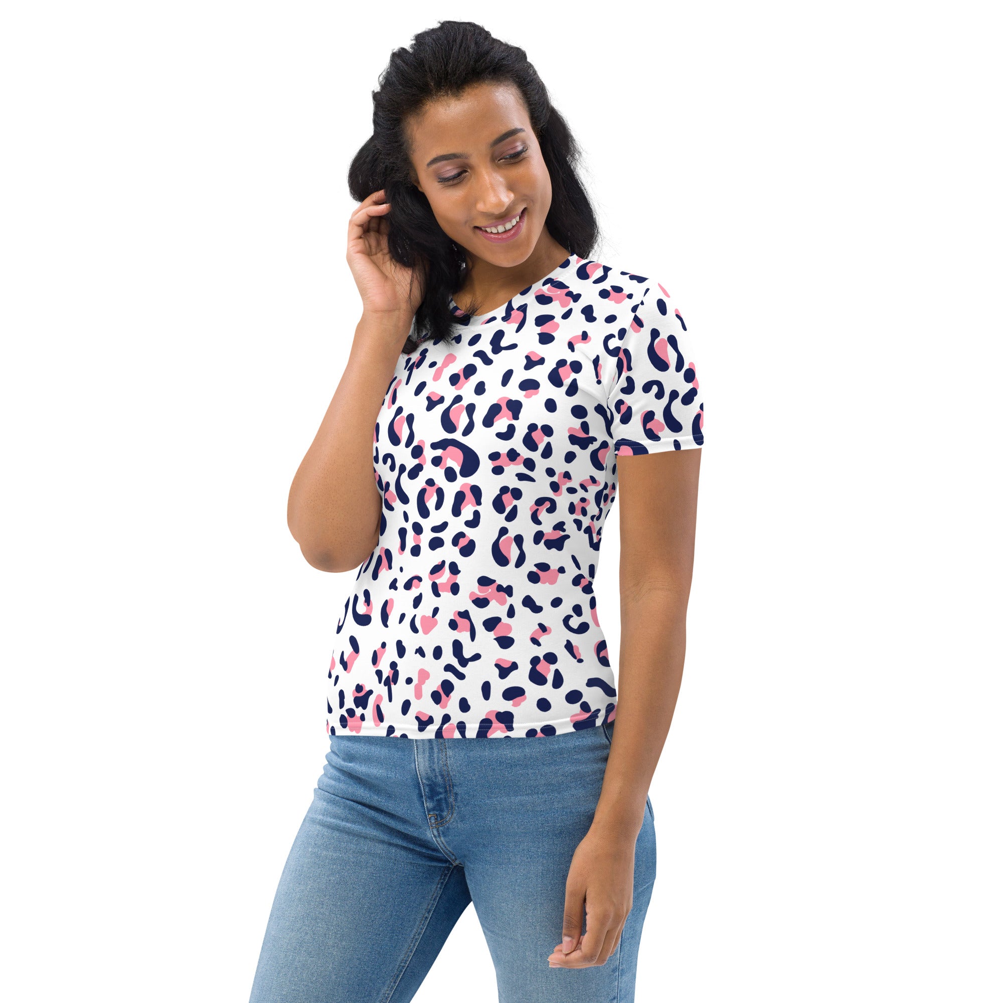 Women's T shirt Leopard skin IV