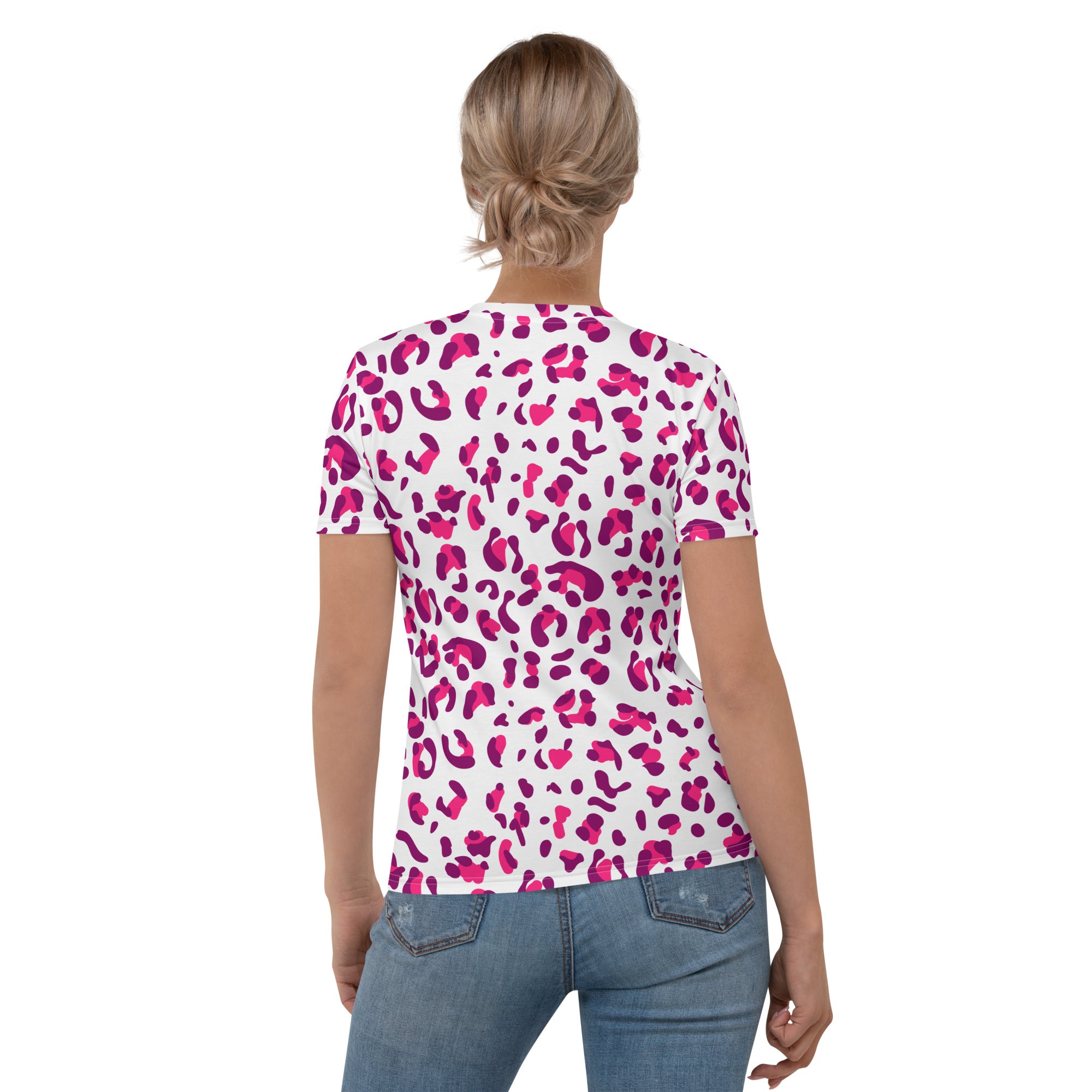 Women's T shirt Leopard skin VII