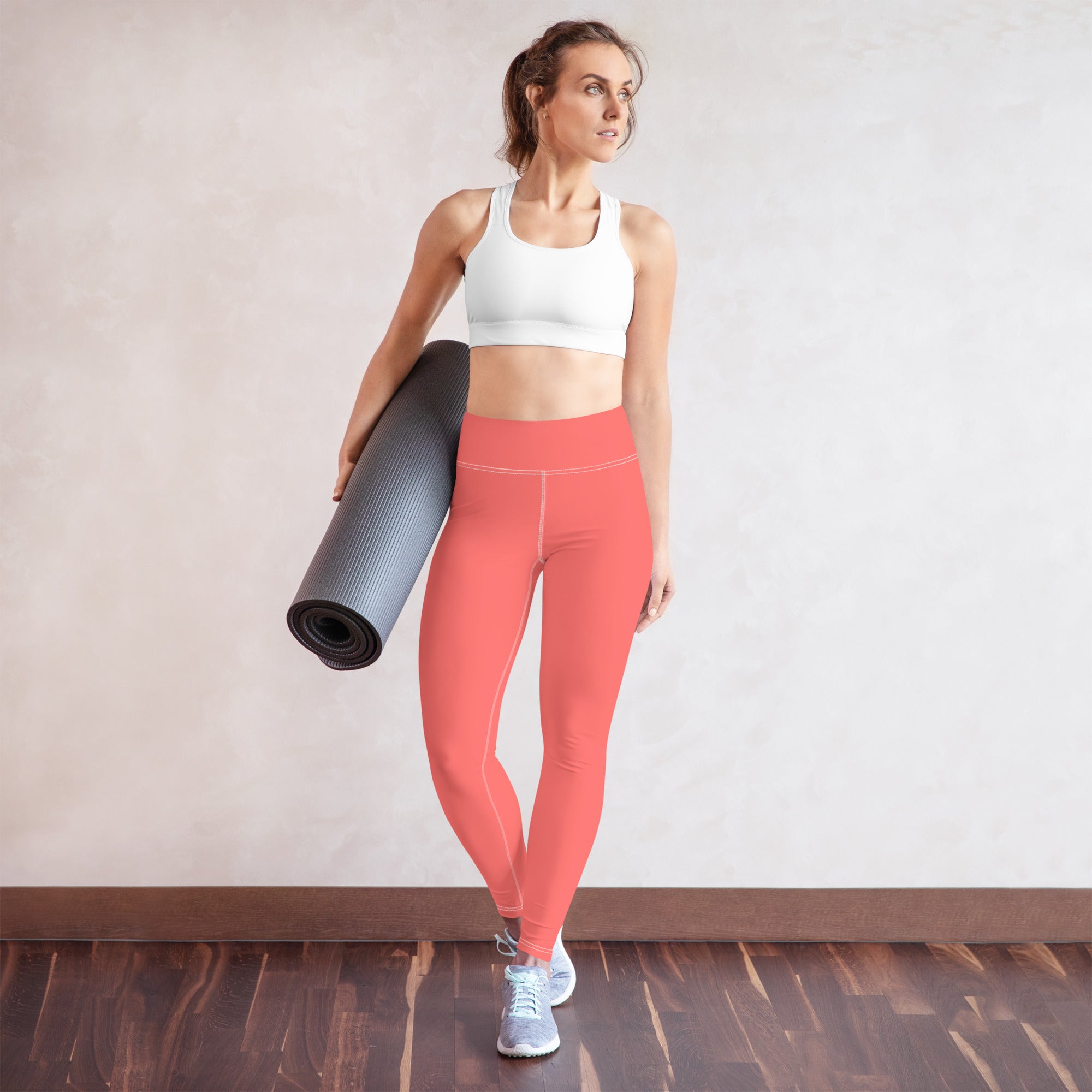 Yoga Leggings Coral