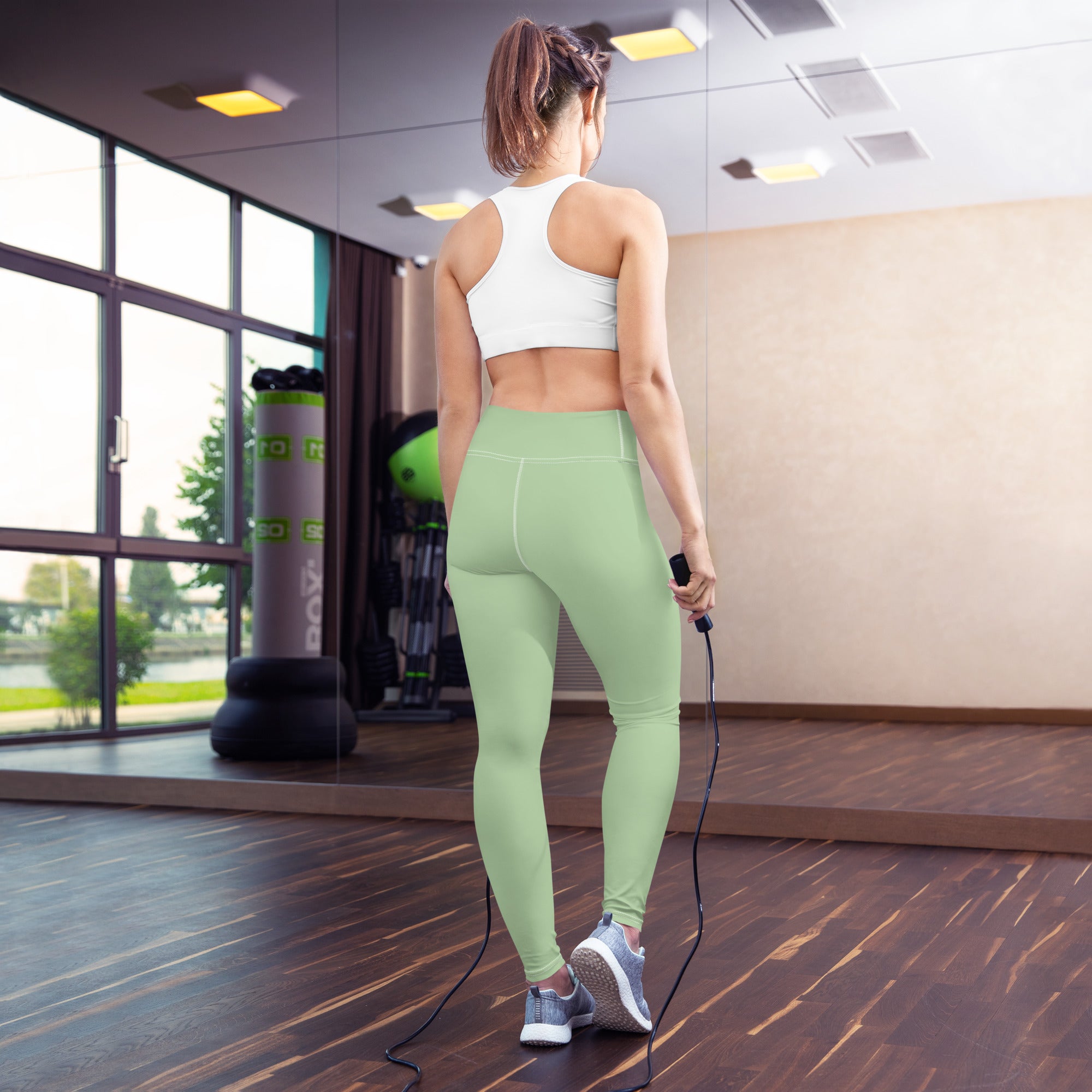 Yoga Leggings Light Green
