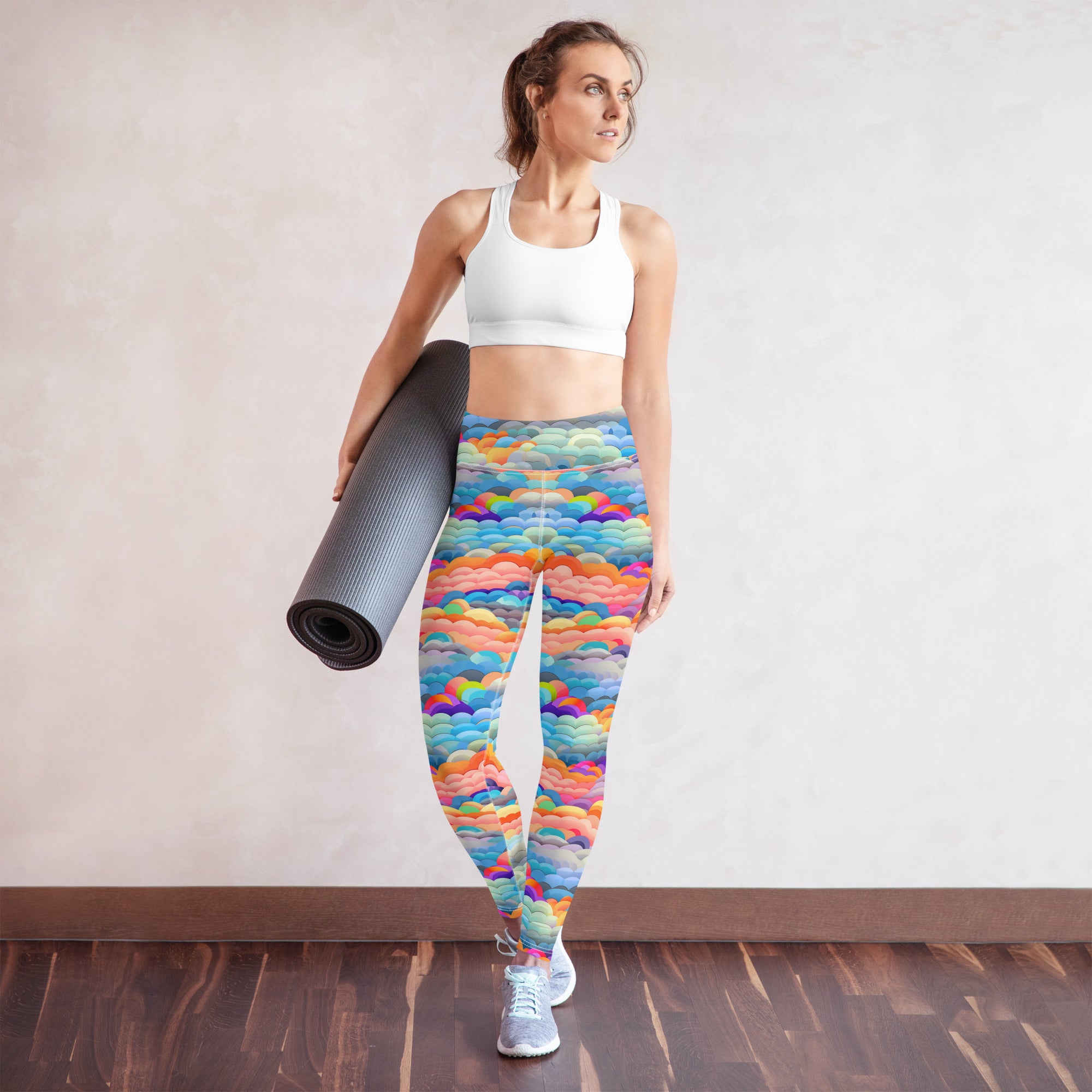 Yoga Leggings Rainbow cloud II