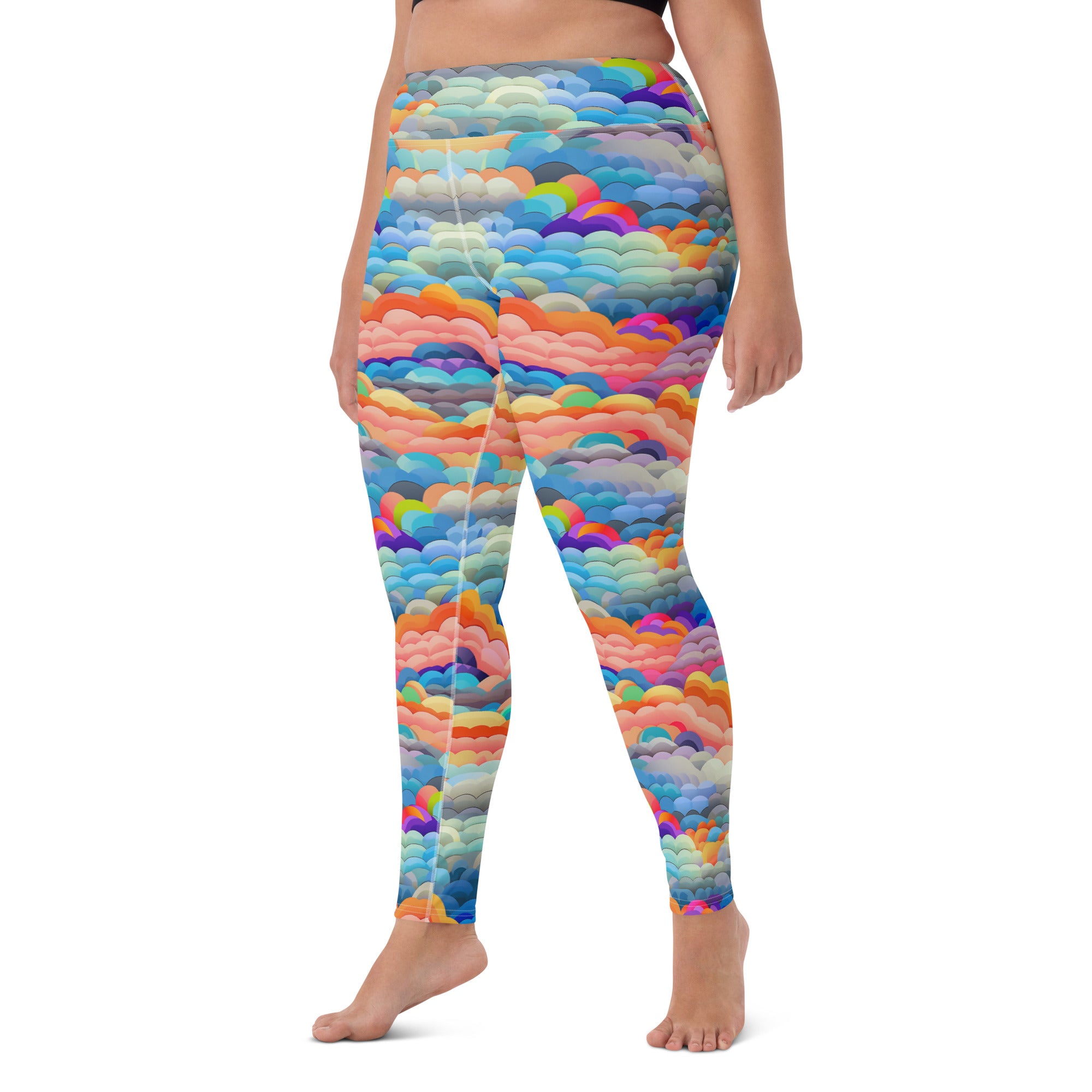 Yoga Leggings Rainbow cloud II