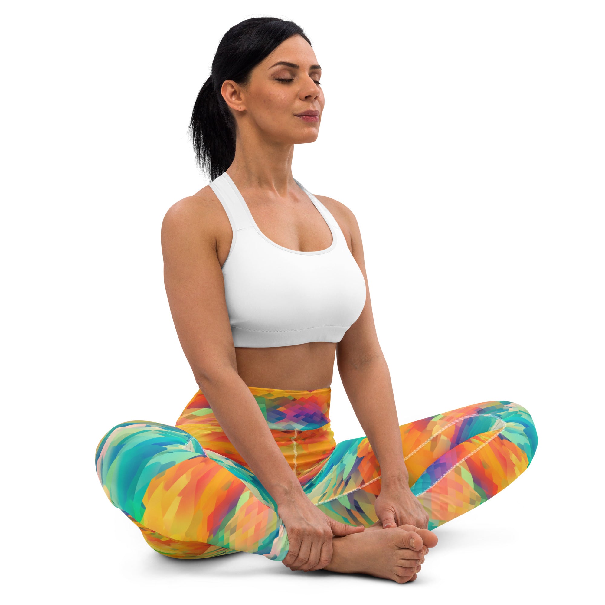 Yoga Leggings Rainbow cloud III
